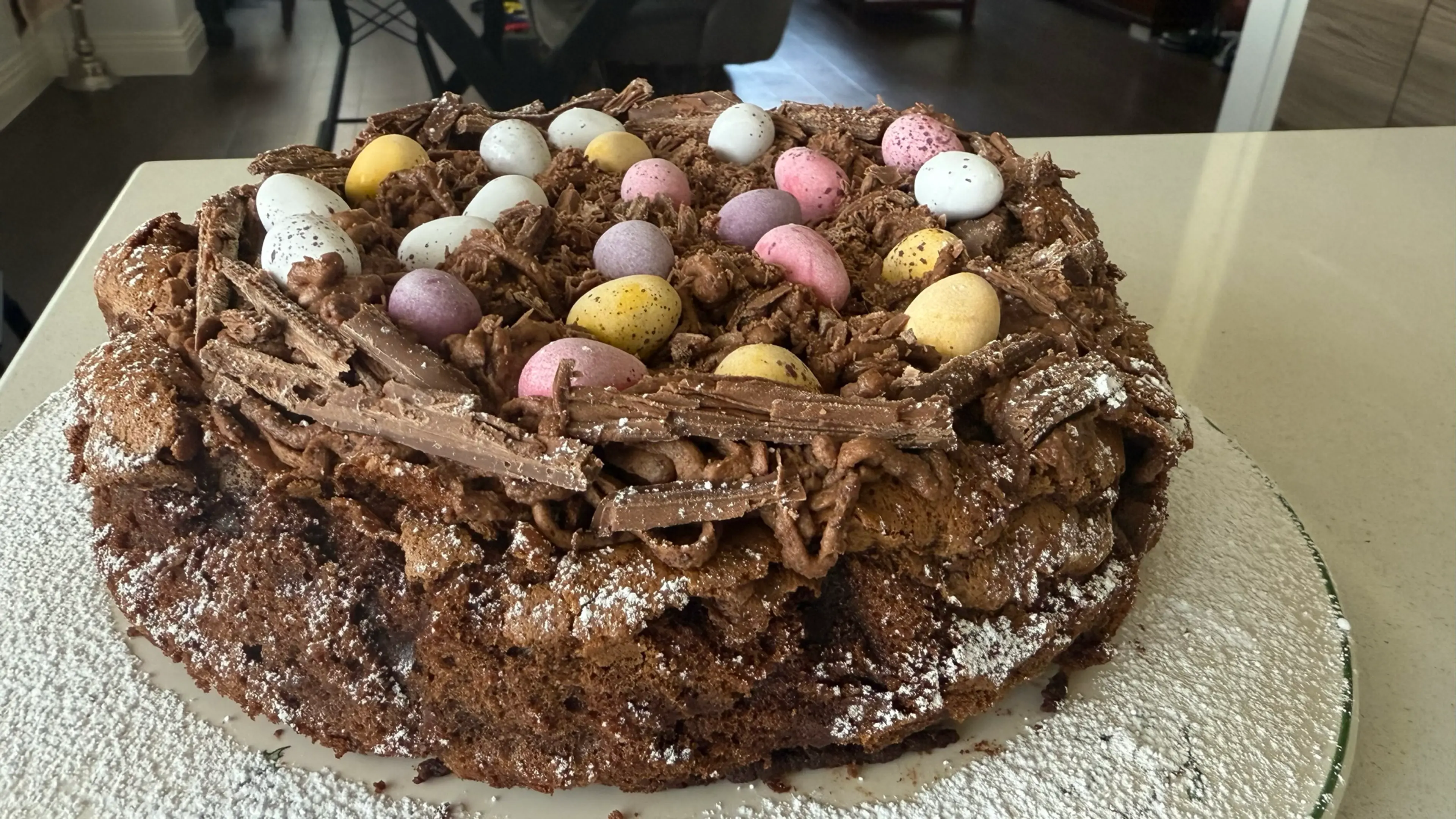 Easter Egg Nest Cake