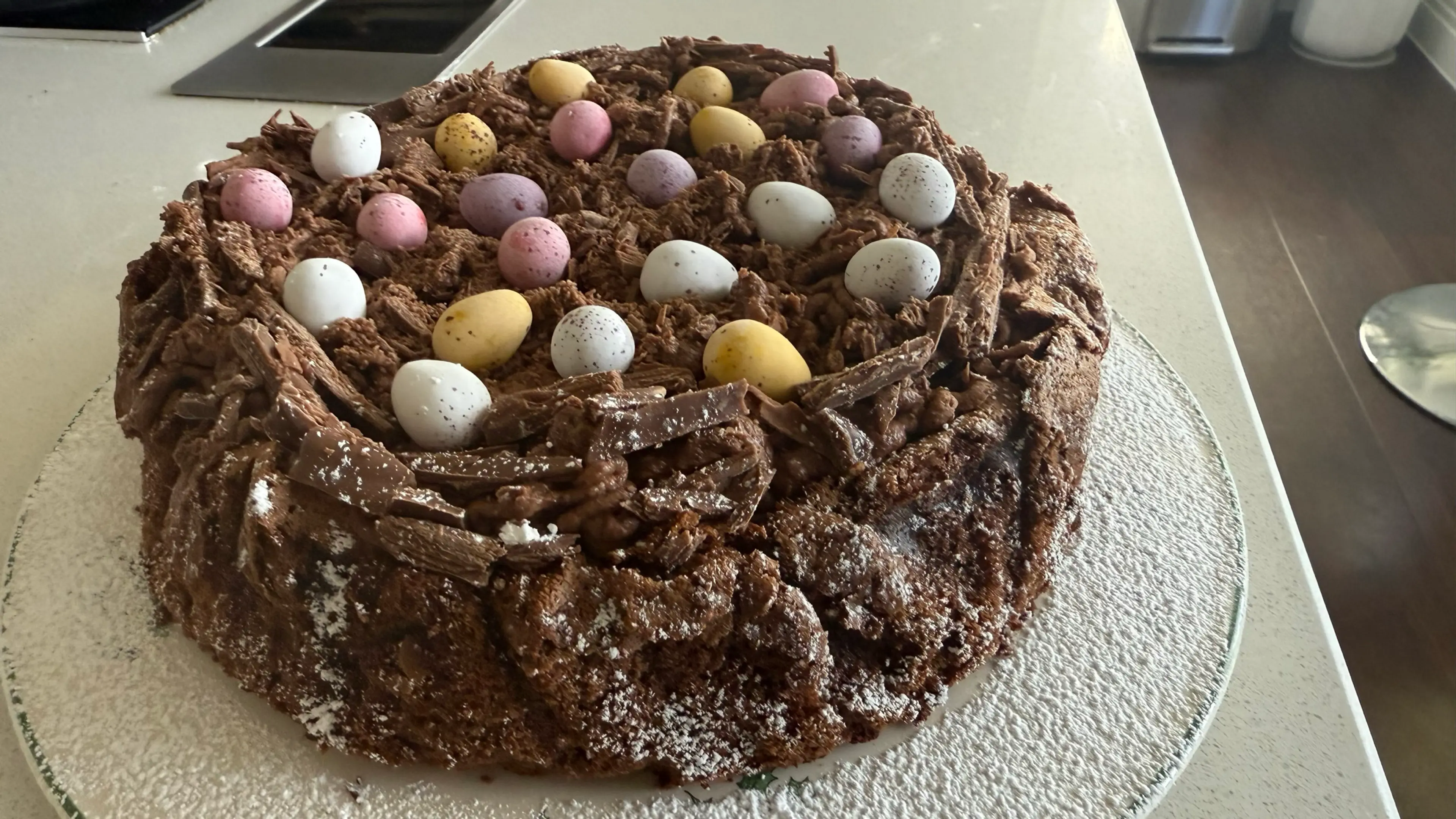Easter Egg Nest Cake
