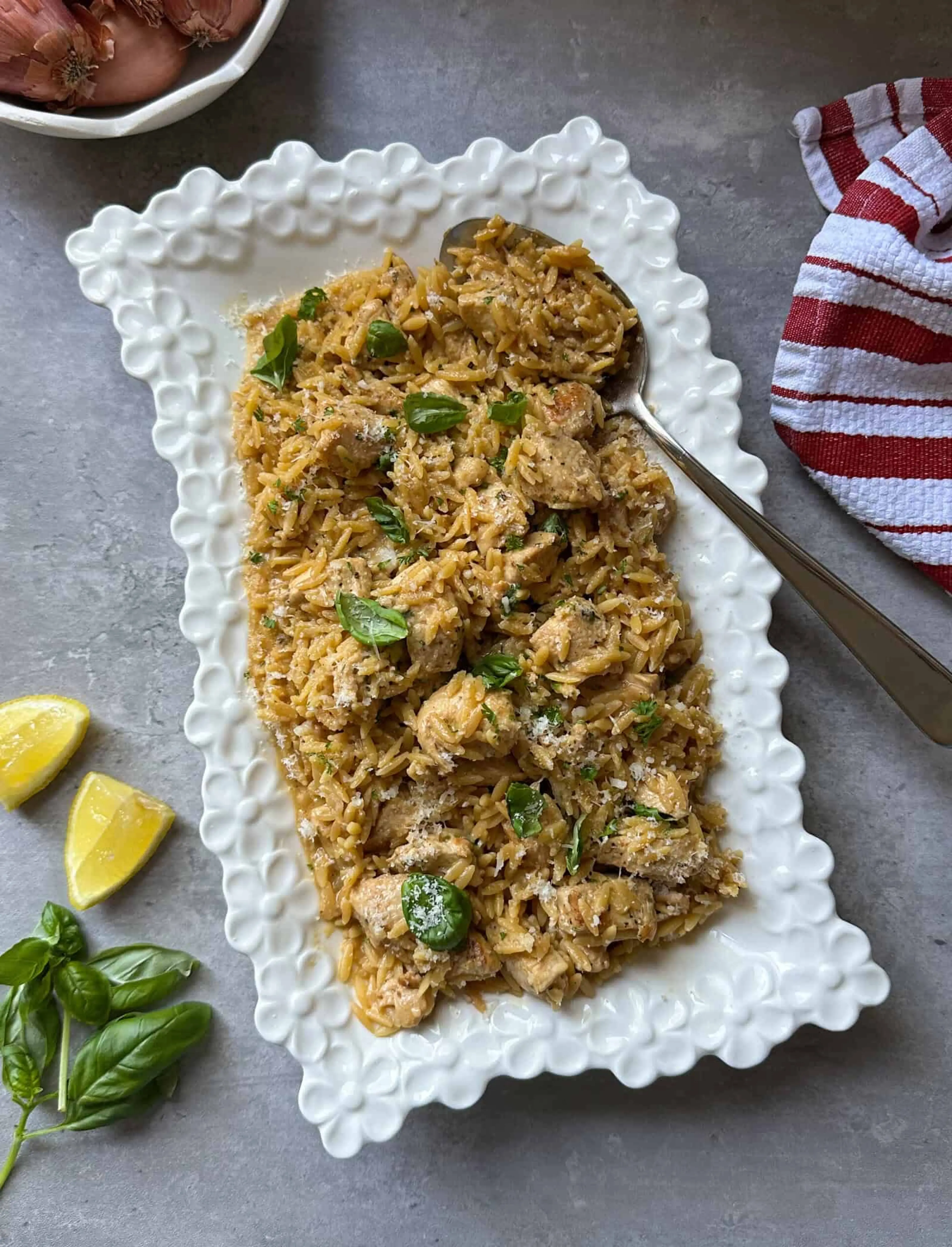 Lemon Chicken Orzo