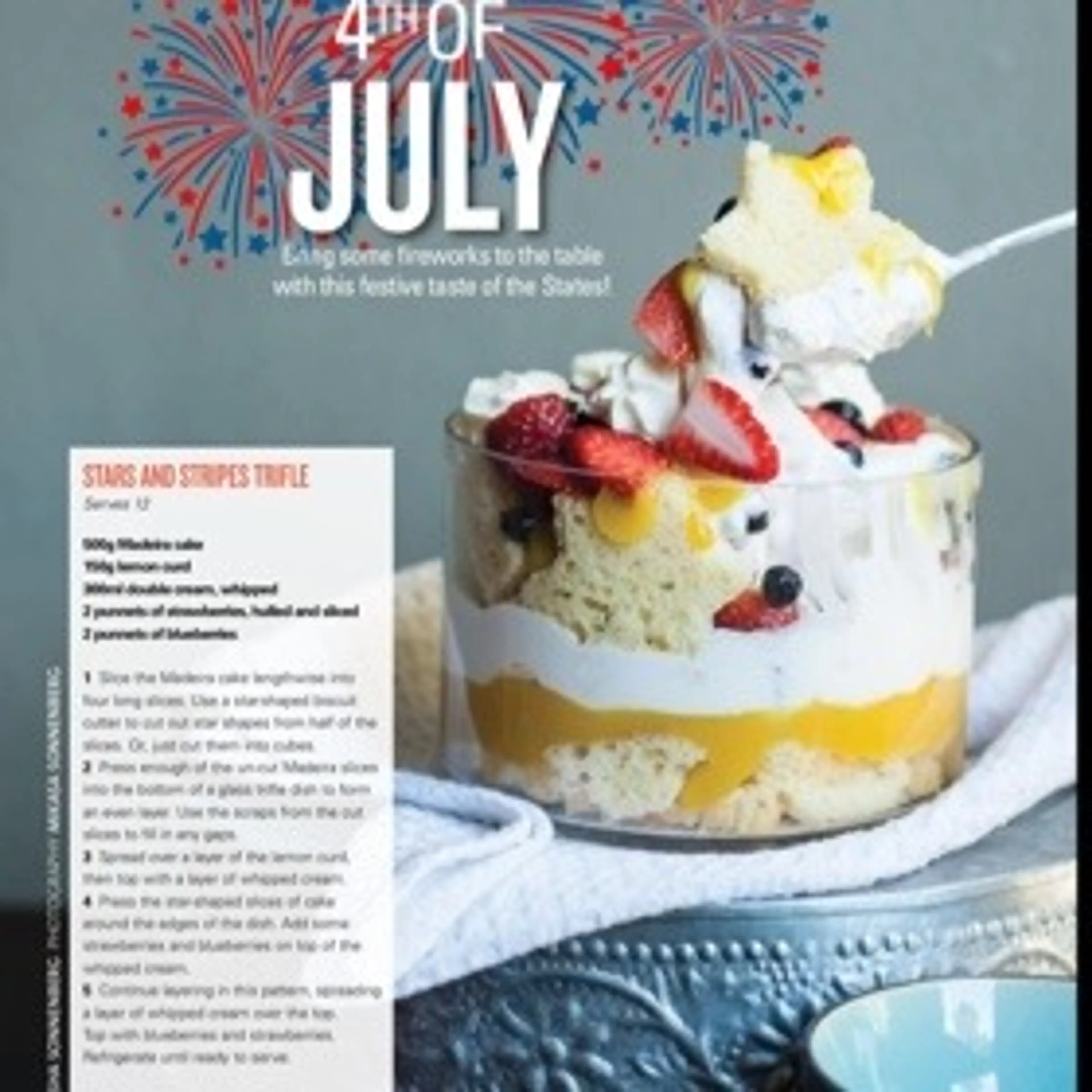 STARS AND STRIPES TRIFLE