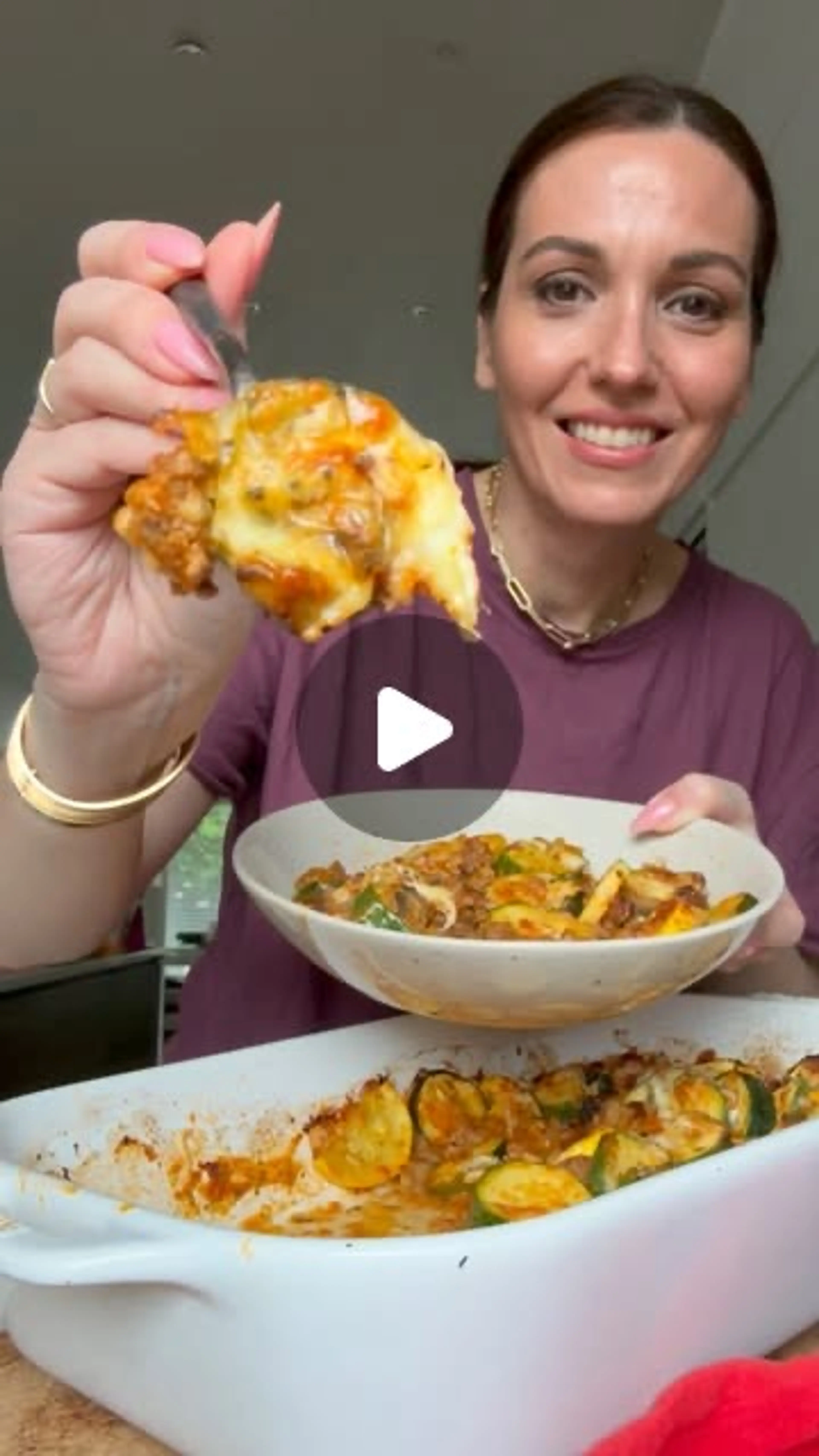 Ground Beef Zucchini Bake