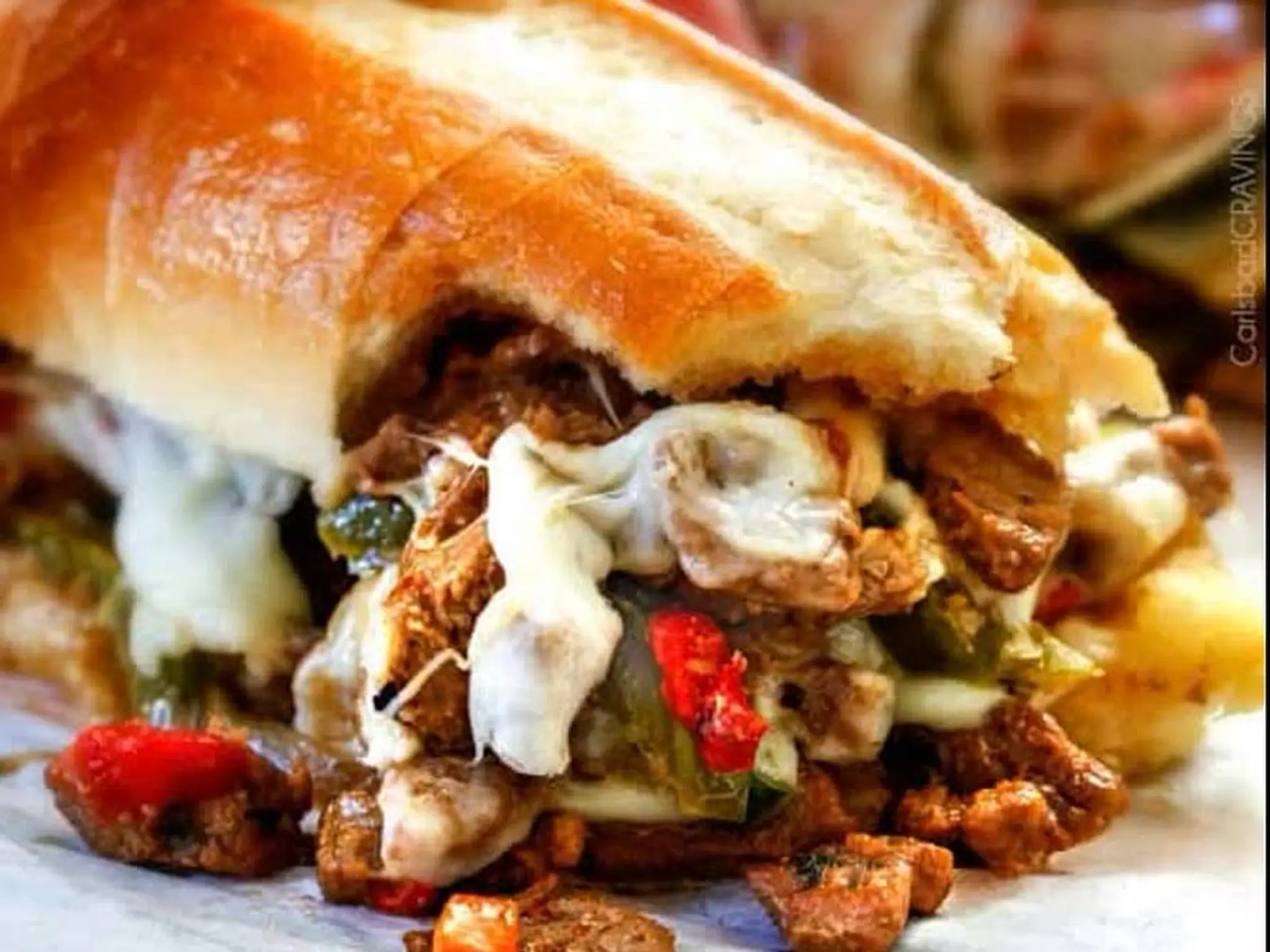 Auntie’s Carne Asada Steak and Cheese Sub