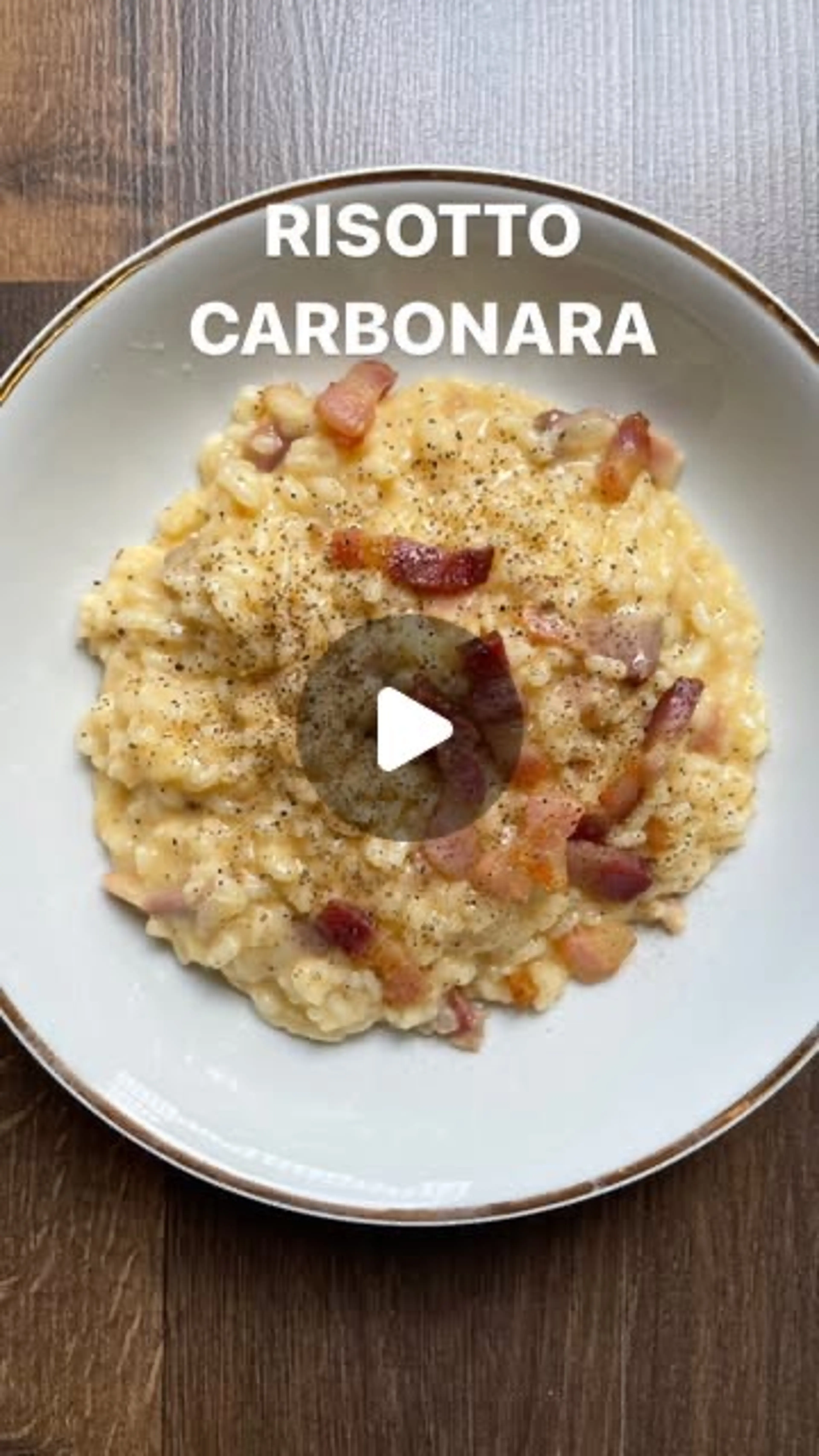 Risotto Carbonara @elchefdelgarito