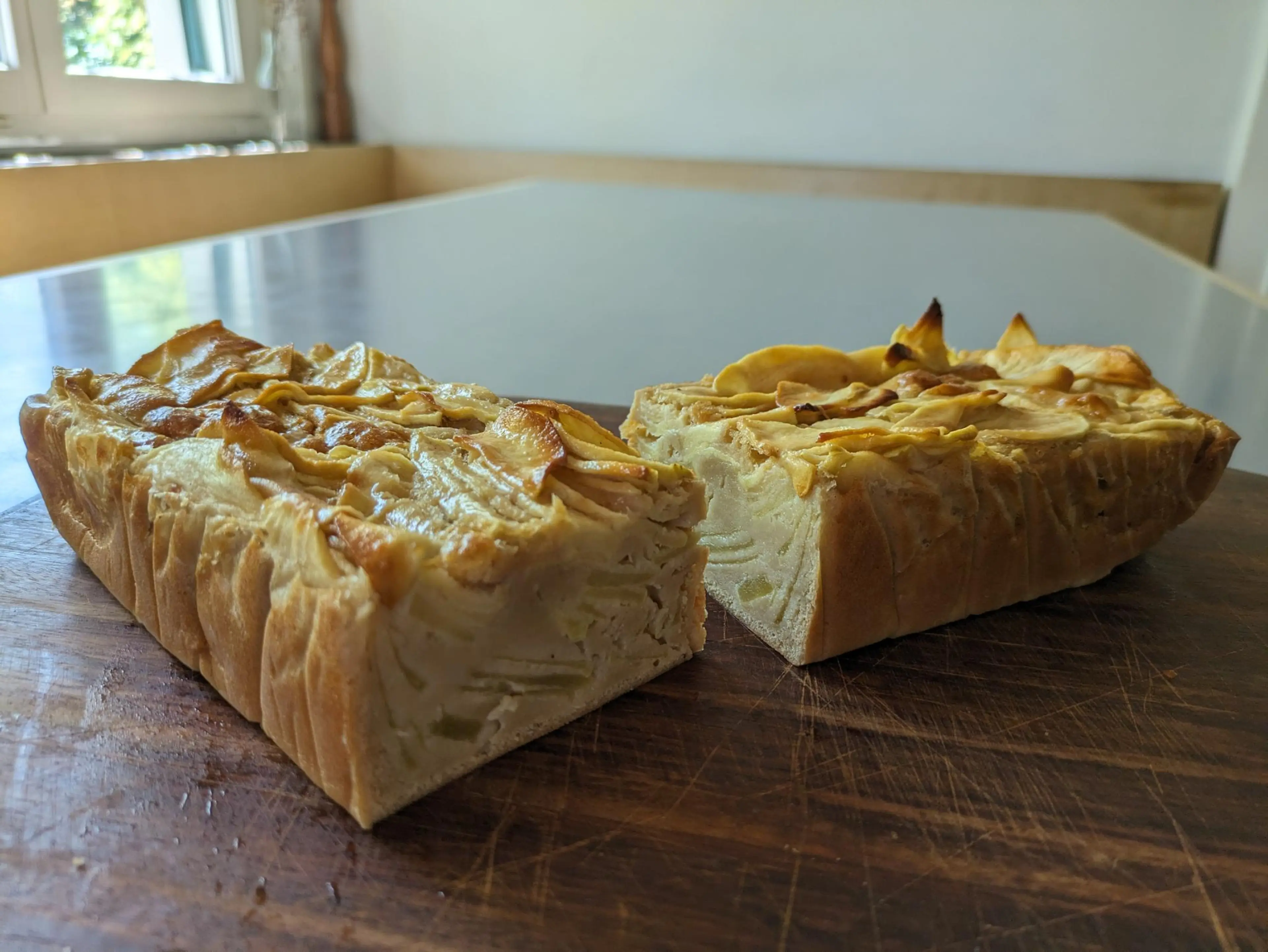Gâteau invisible aux pommes