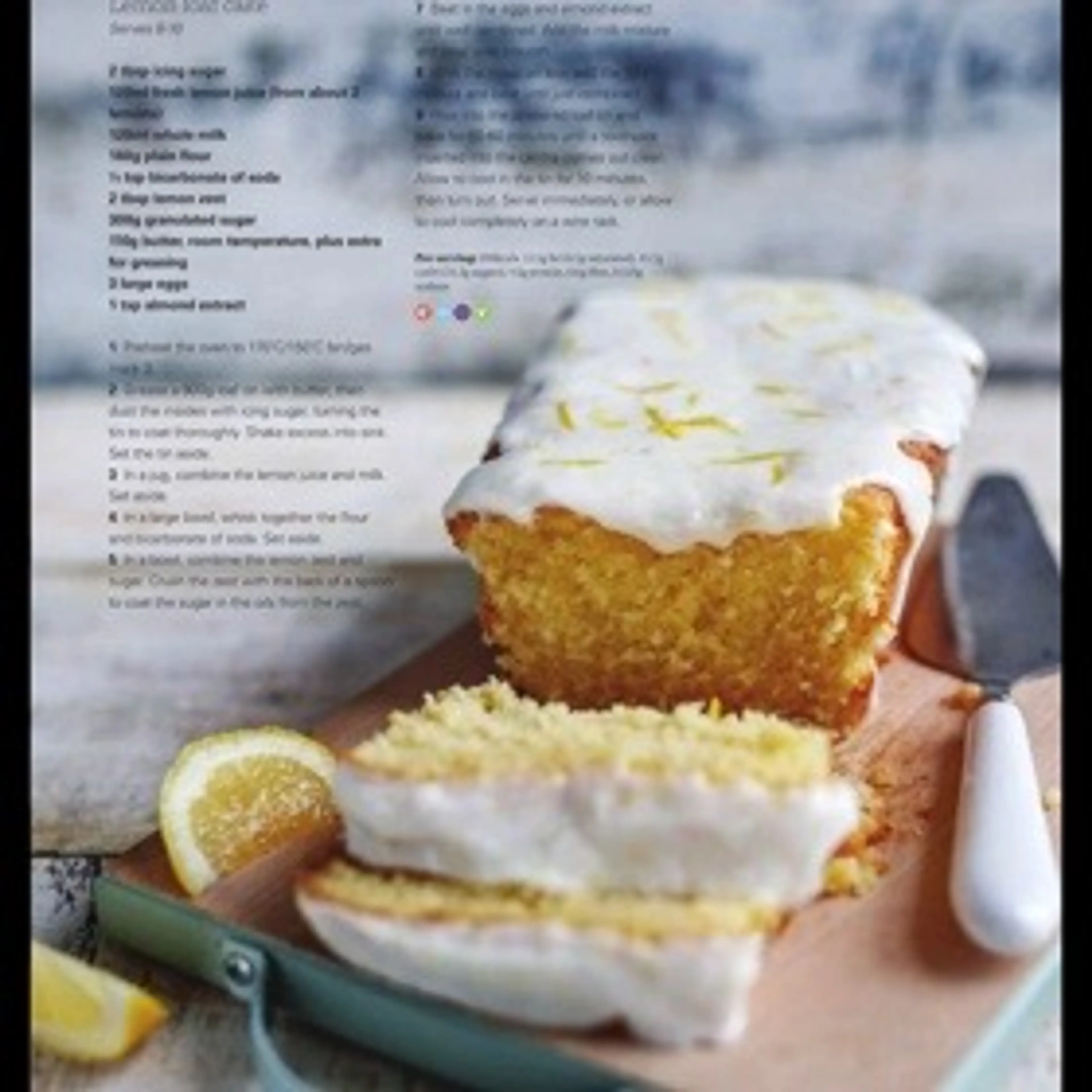 Lemon loaf cake
