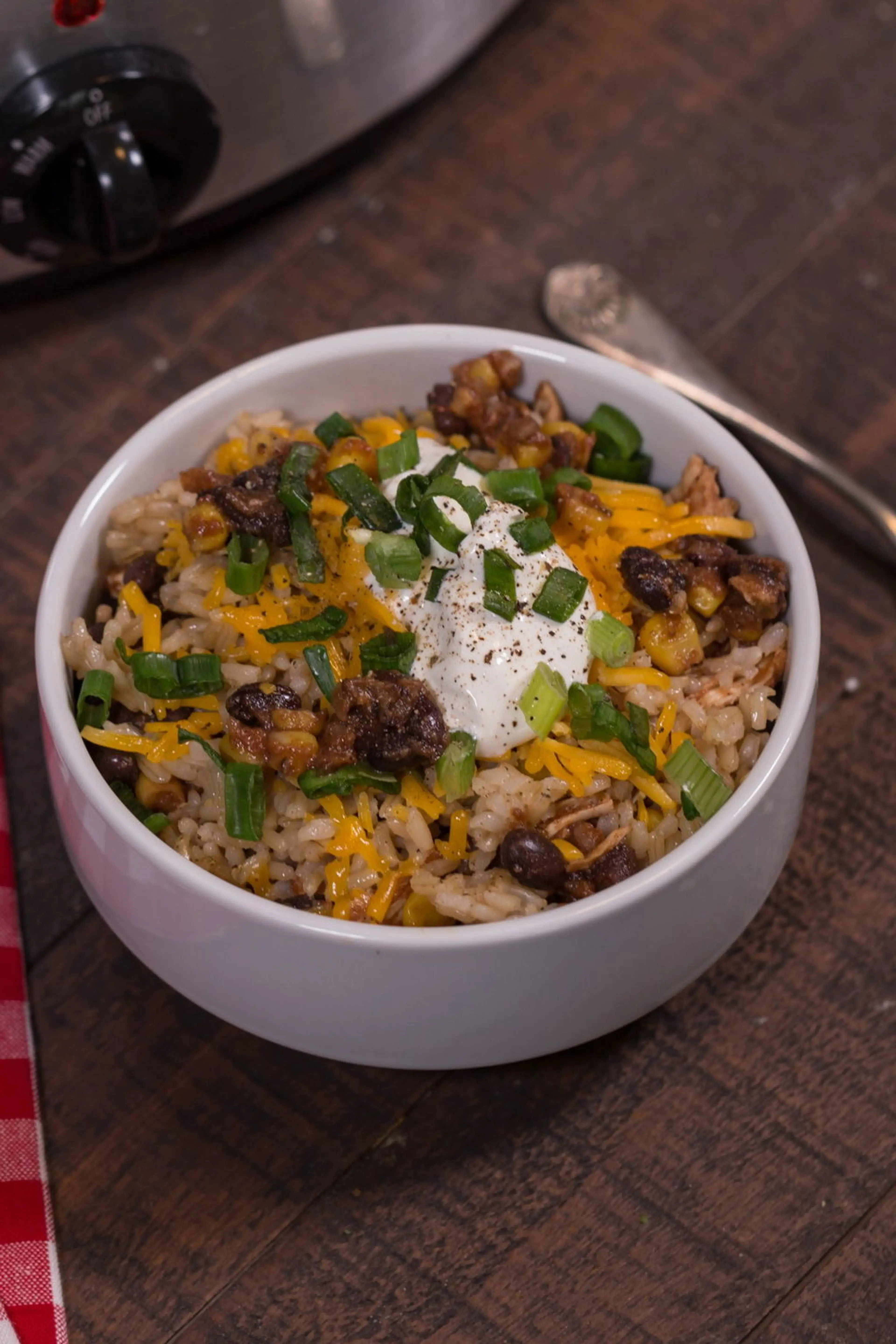 Slow Cooker Burrito Bowls