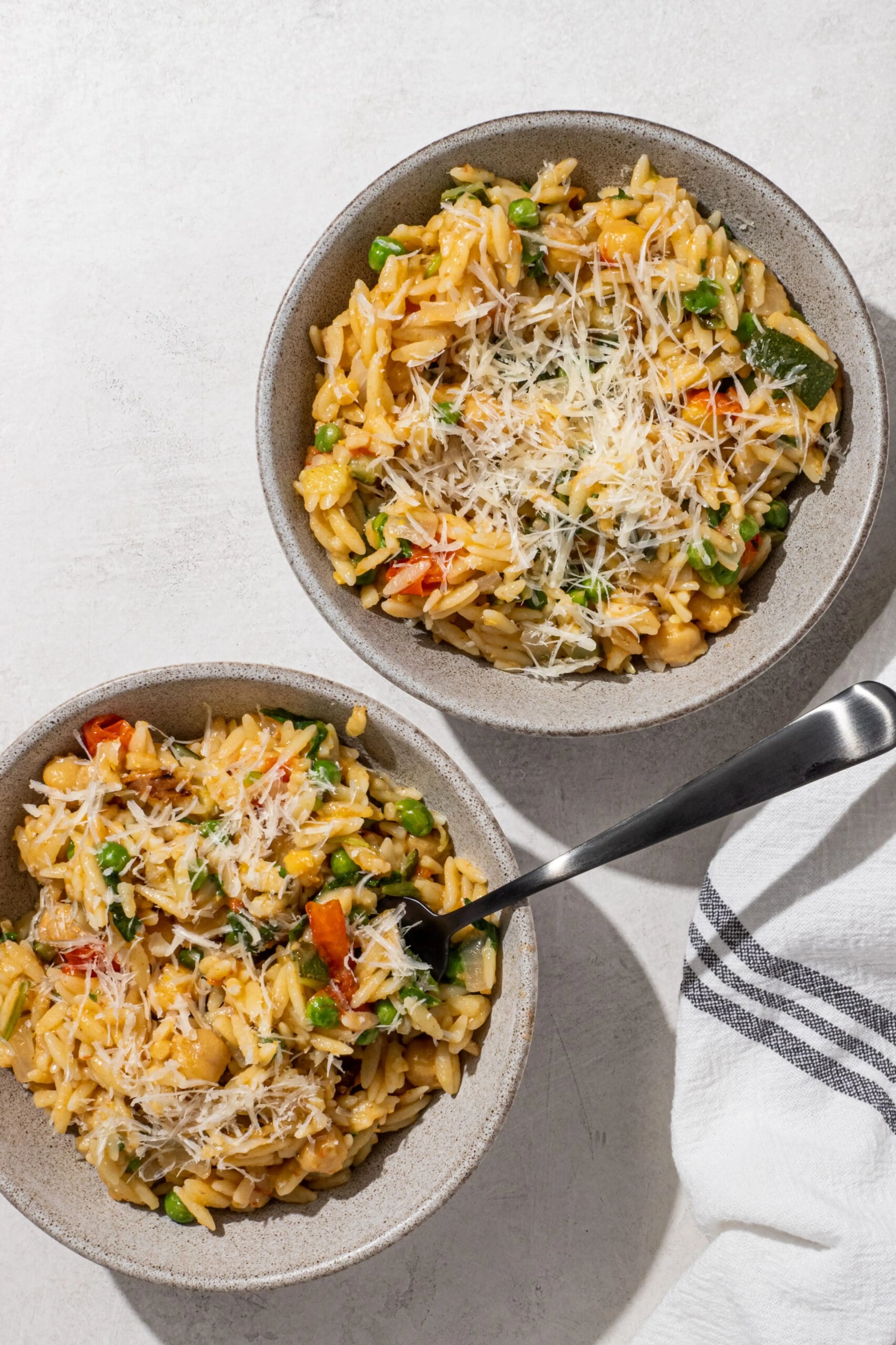 One Pot Healthy Orzo