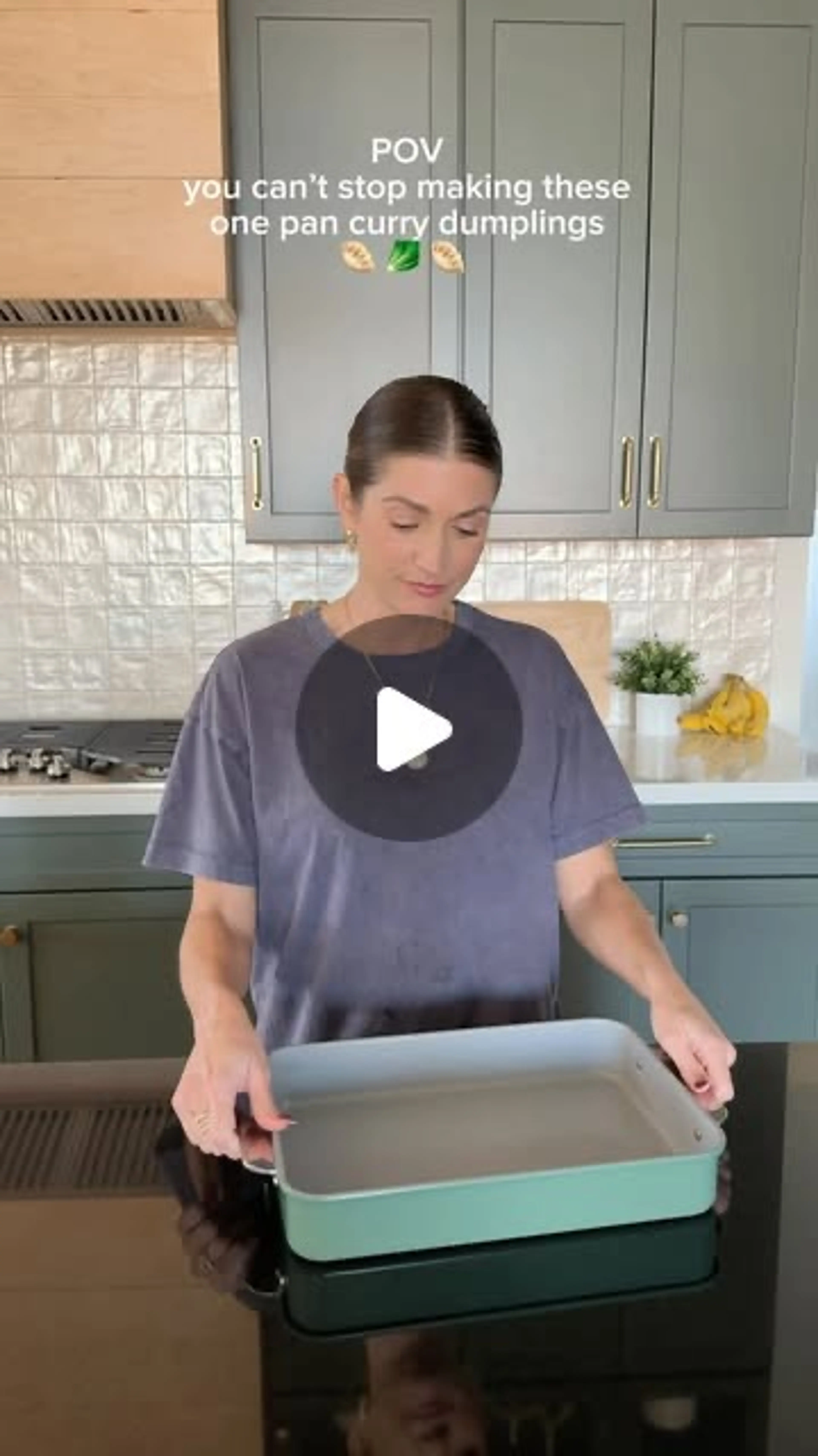 20 Minute One Pan Curry Dumplings