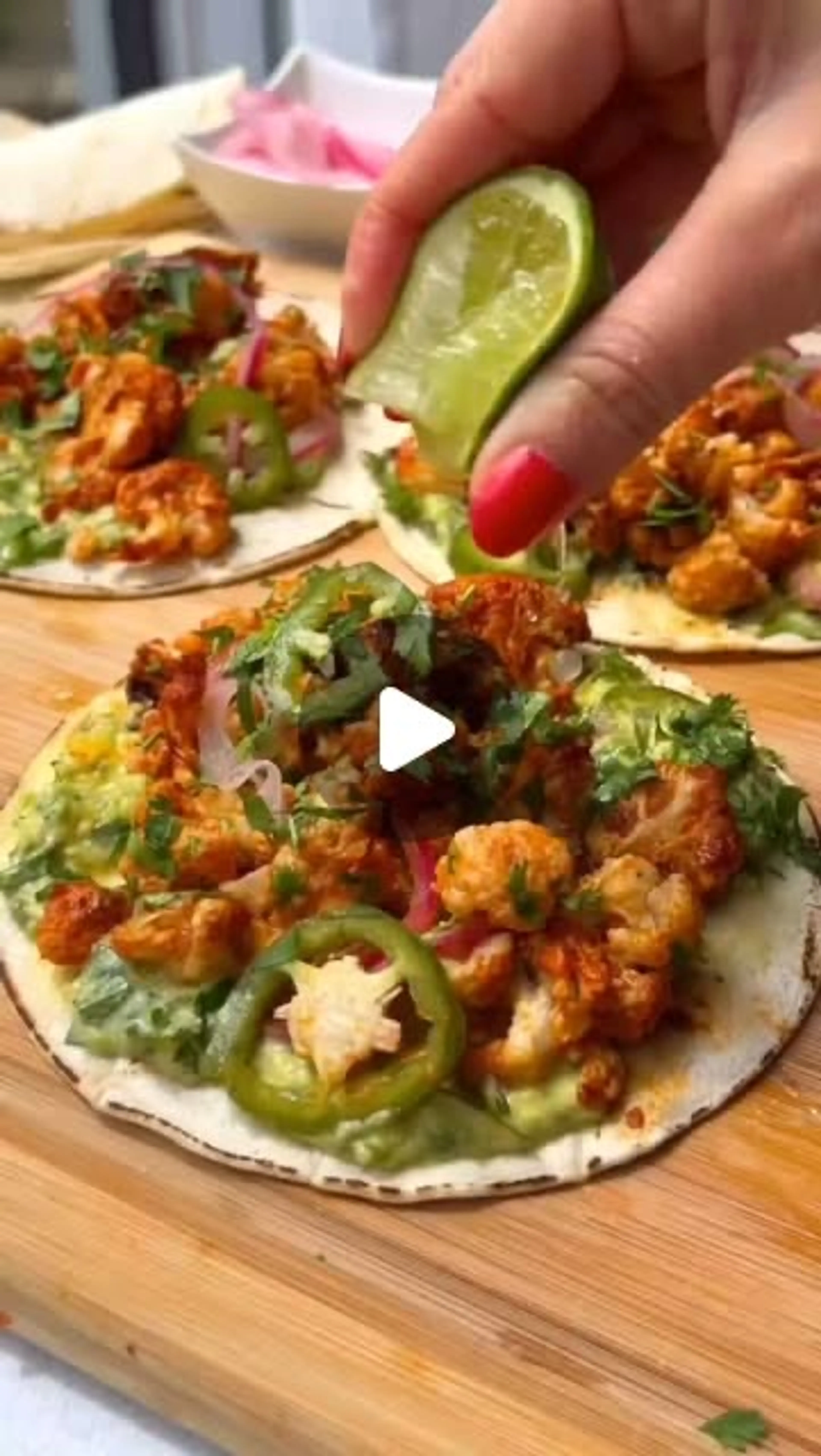 Spicy Cauliflower Tacos