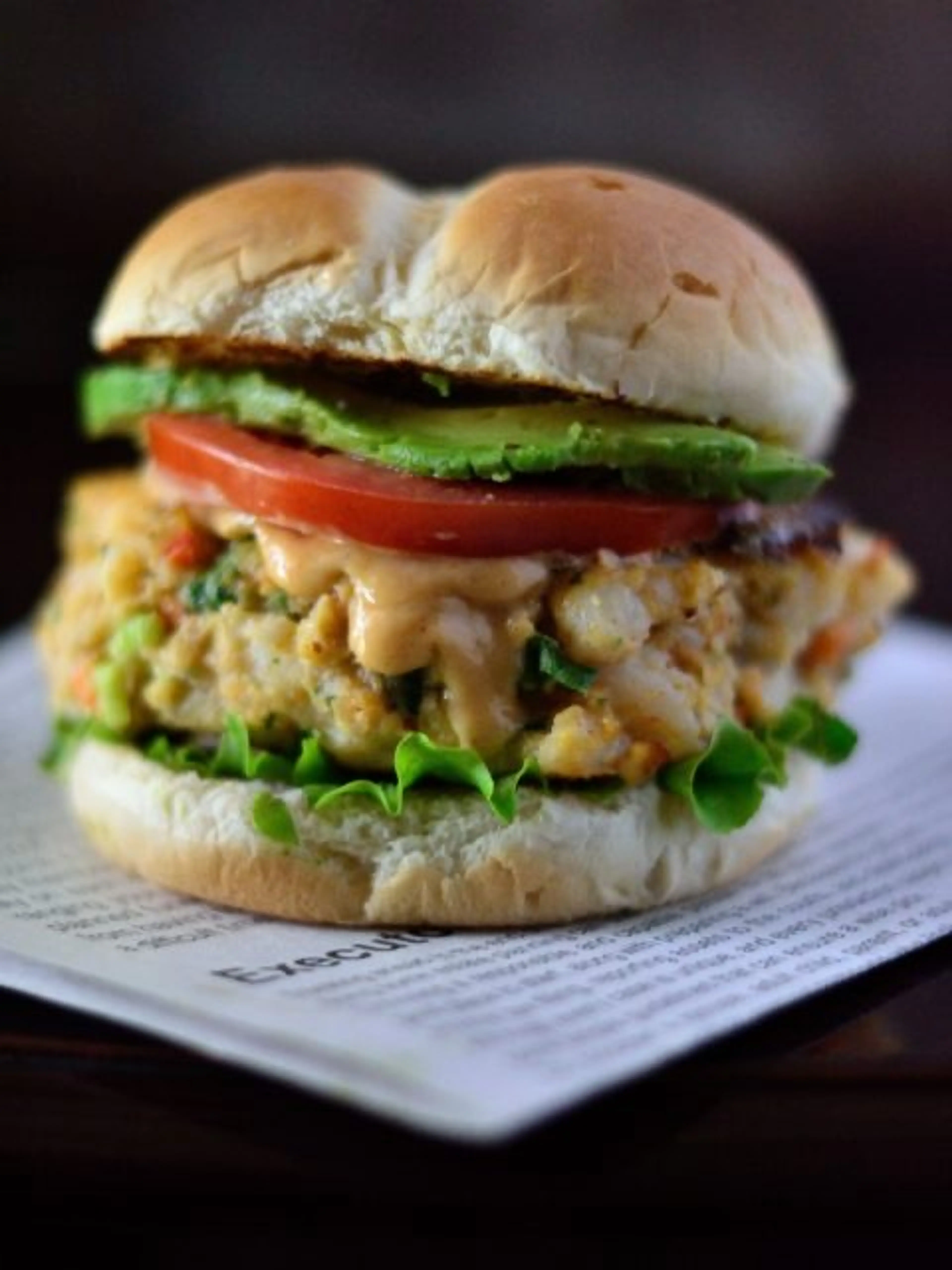 Creole Shrimp Burger