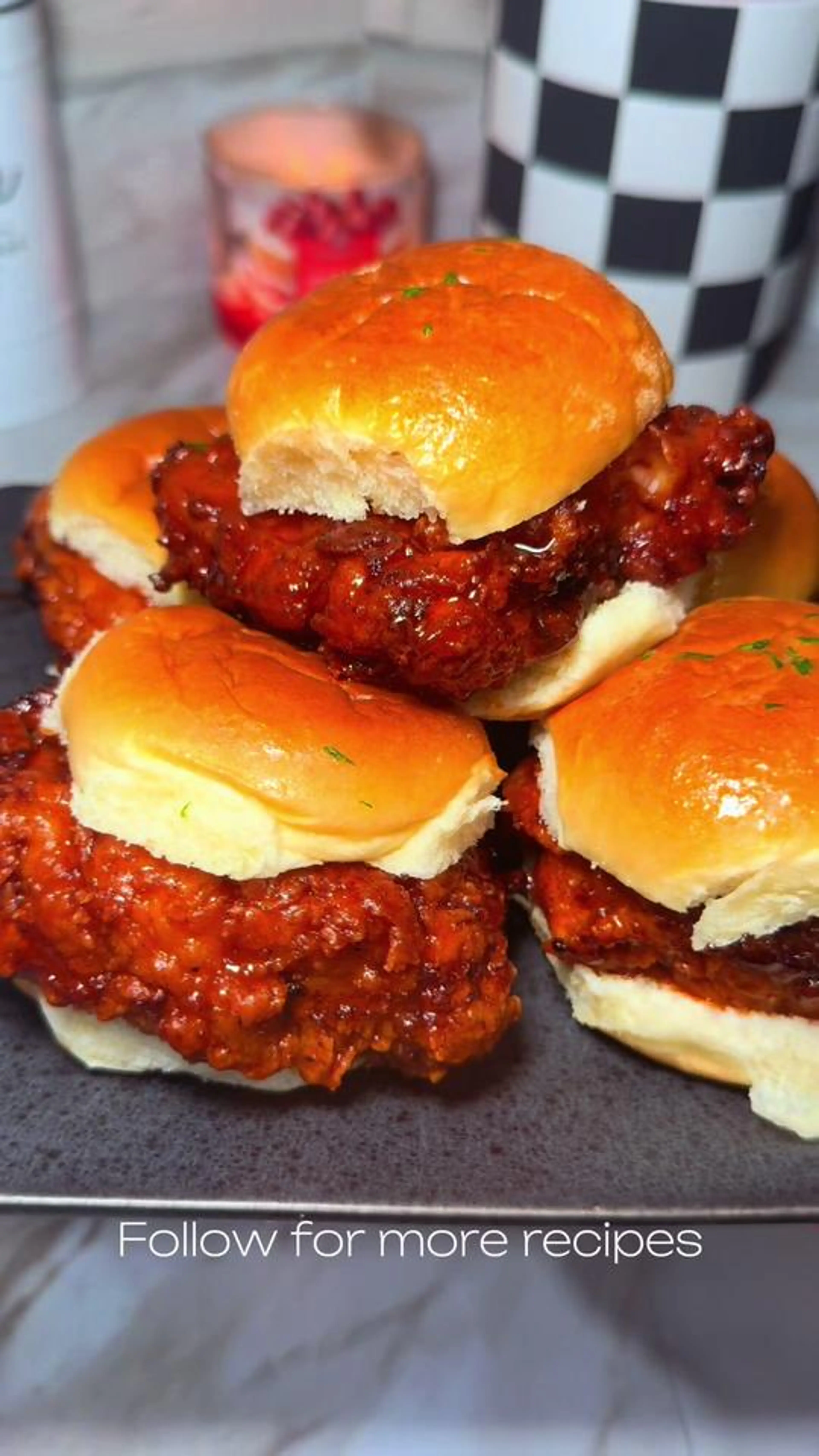 Hot Honey Chicken Sliders