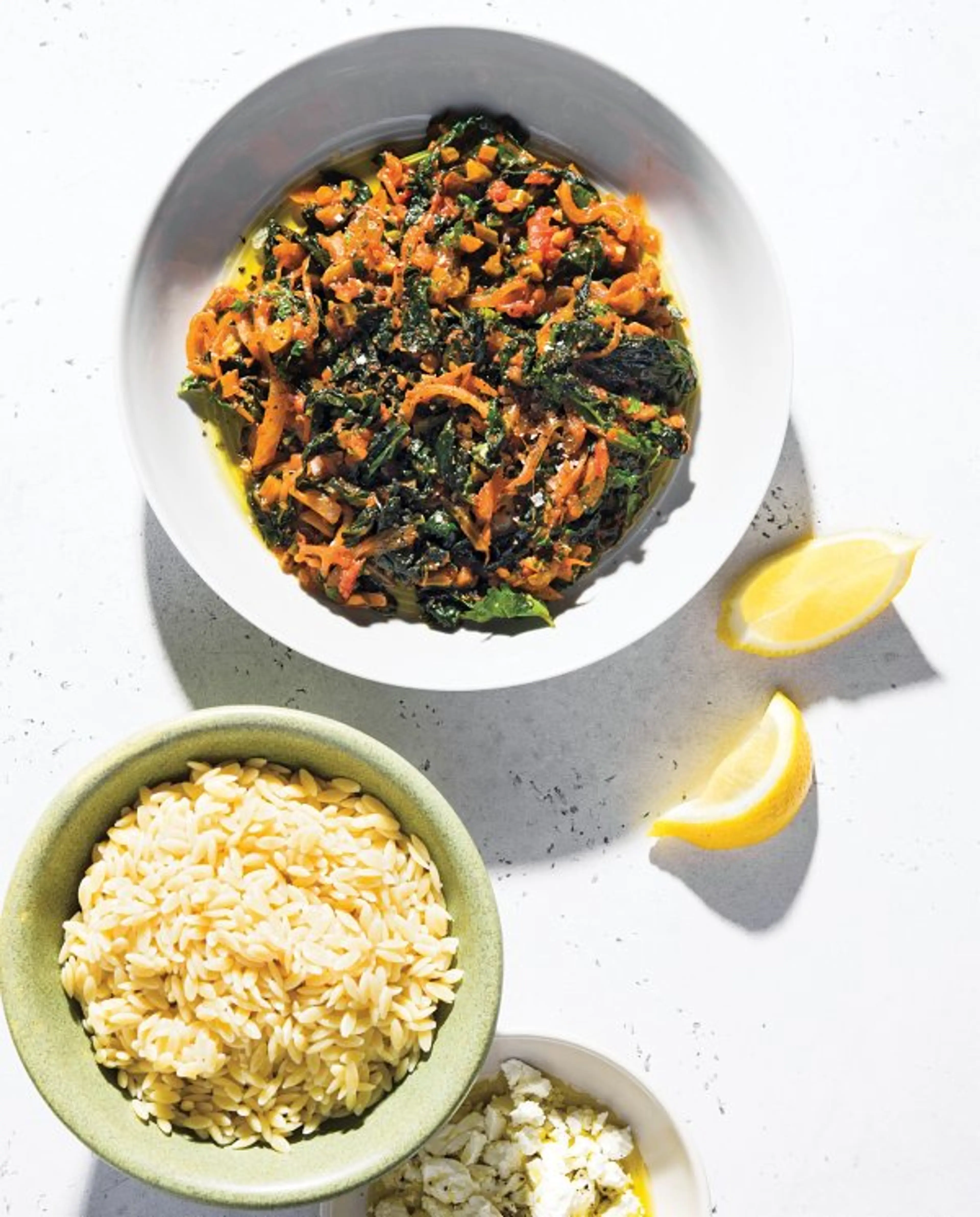 Greek-Style Braised Greens with Tomatoes and Paprika