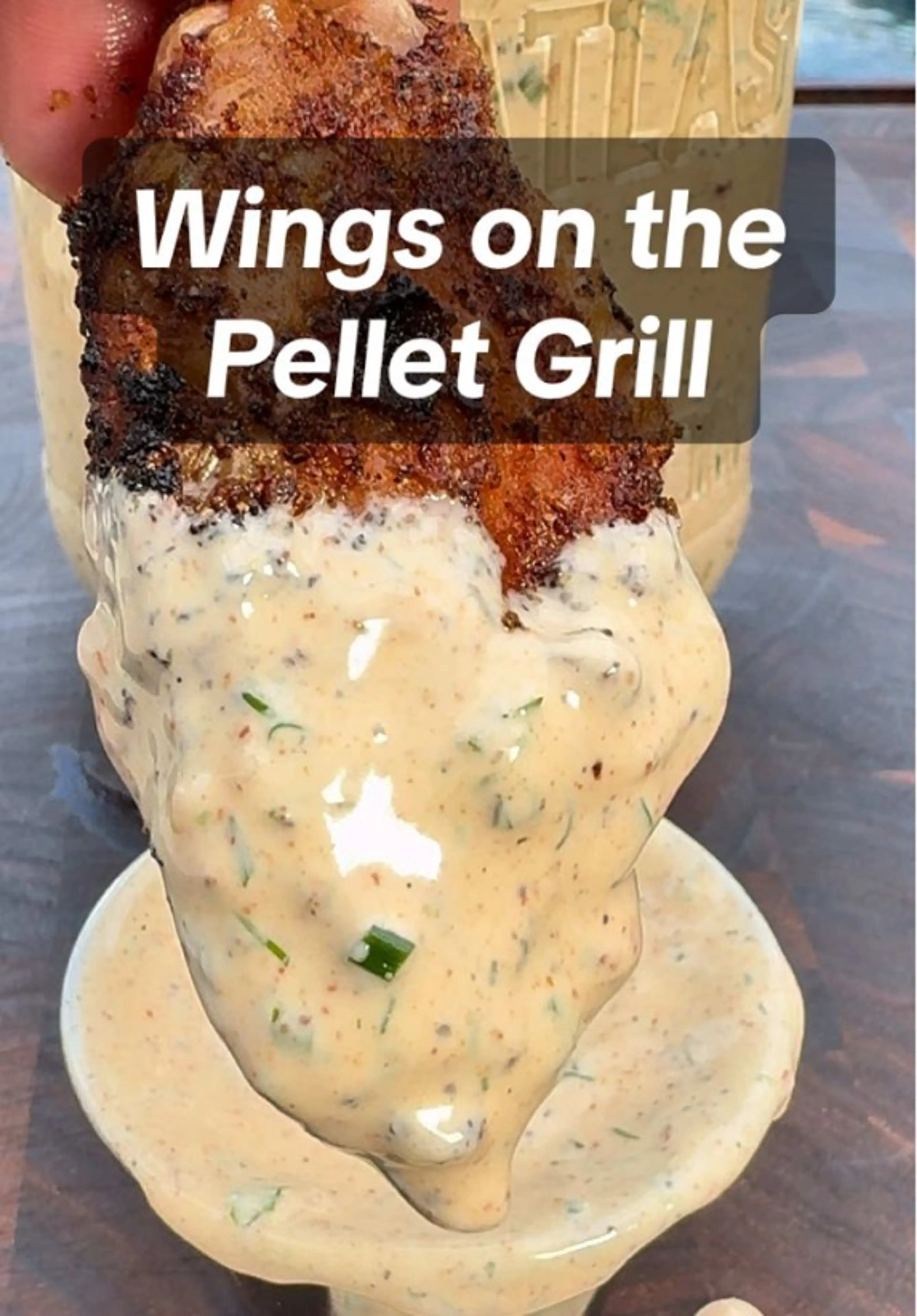 Pellet Grill Wings