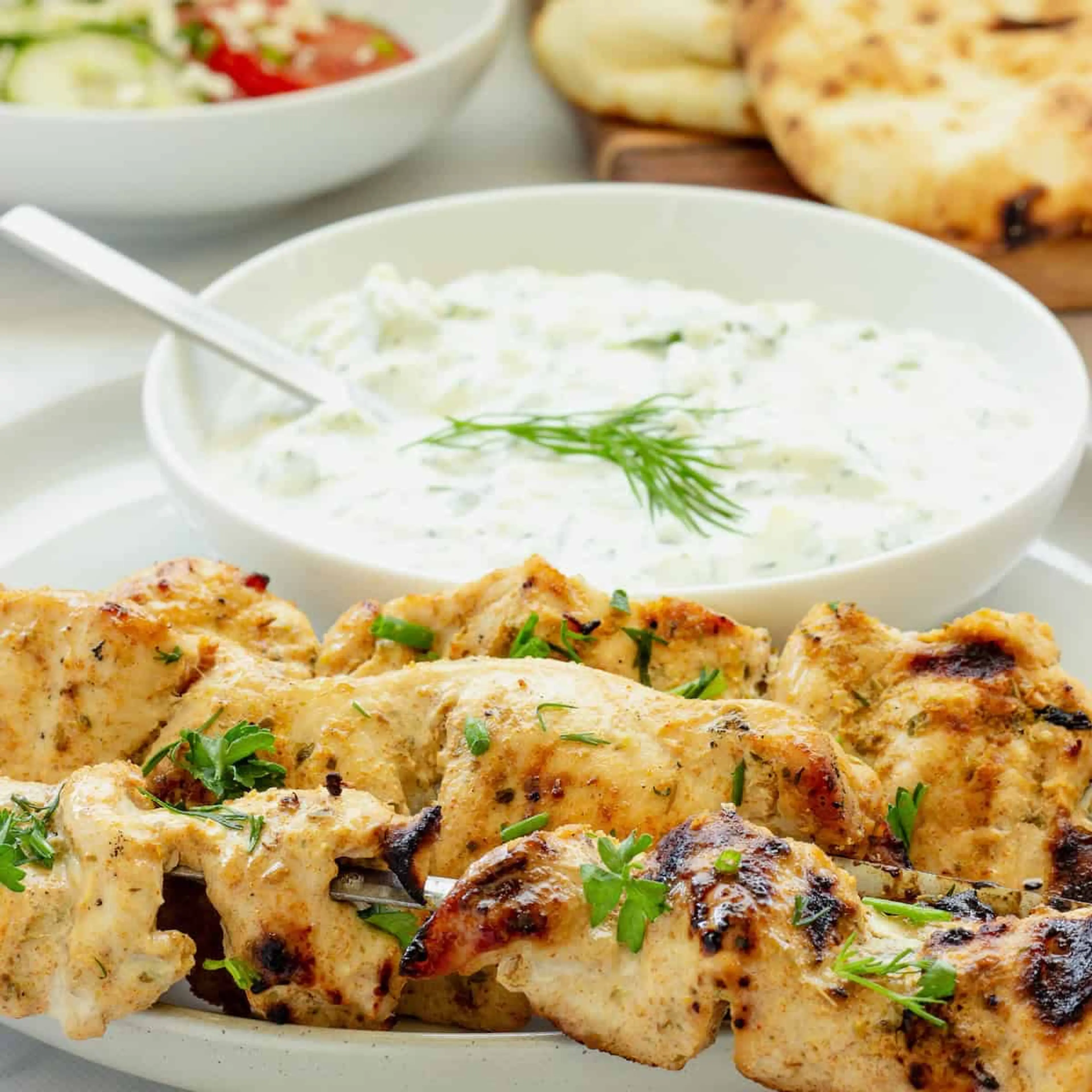 Greek-Style Chicken Tzatziki