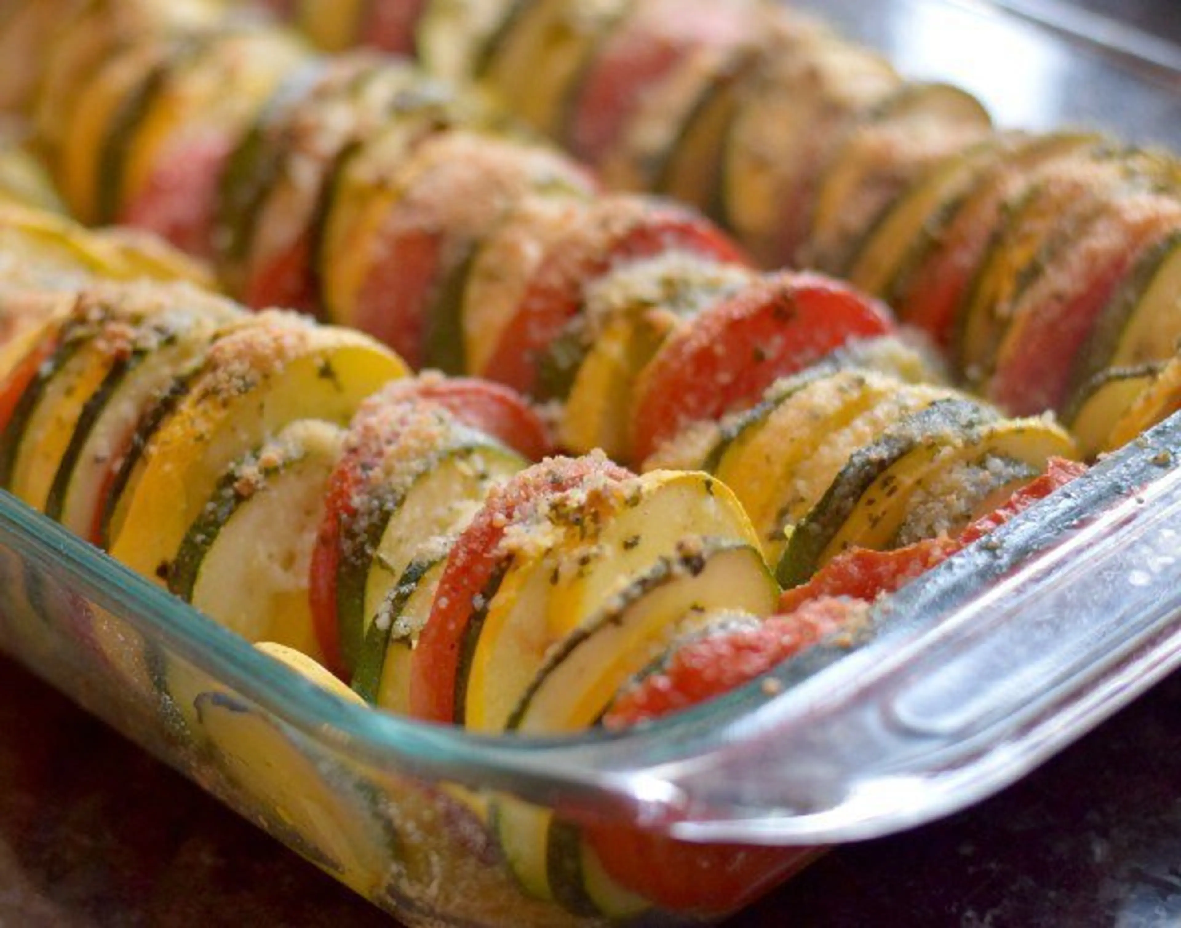 Roasted Ratatouille with an Italian Flair