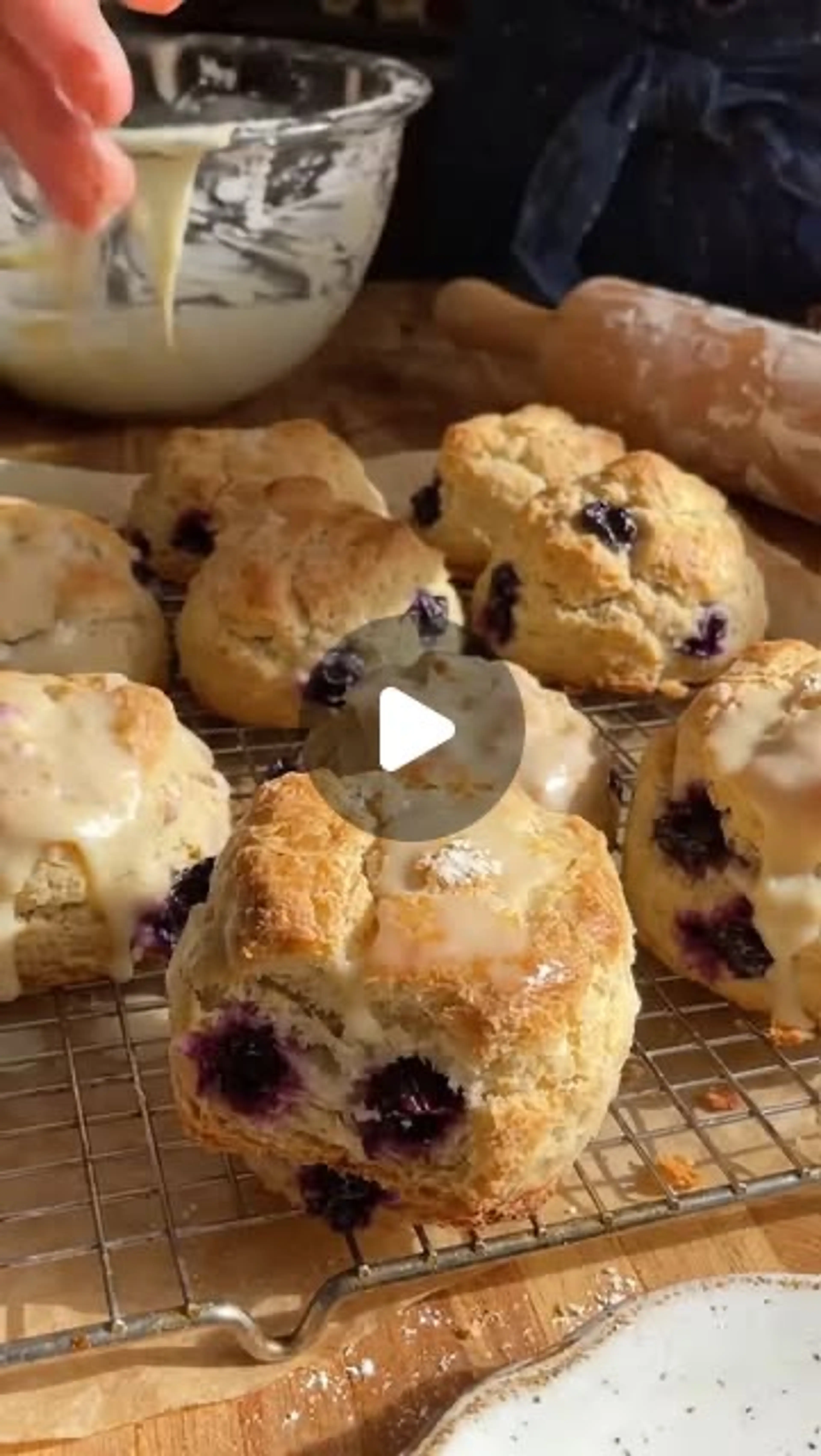 Blueberry Scones Recipe (easy, Flaky & Bakery-style