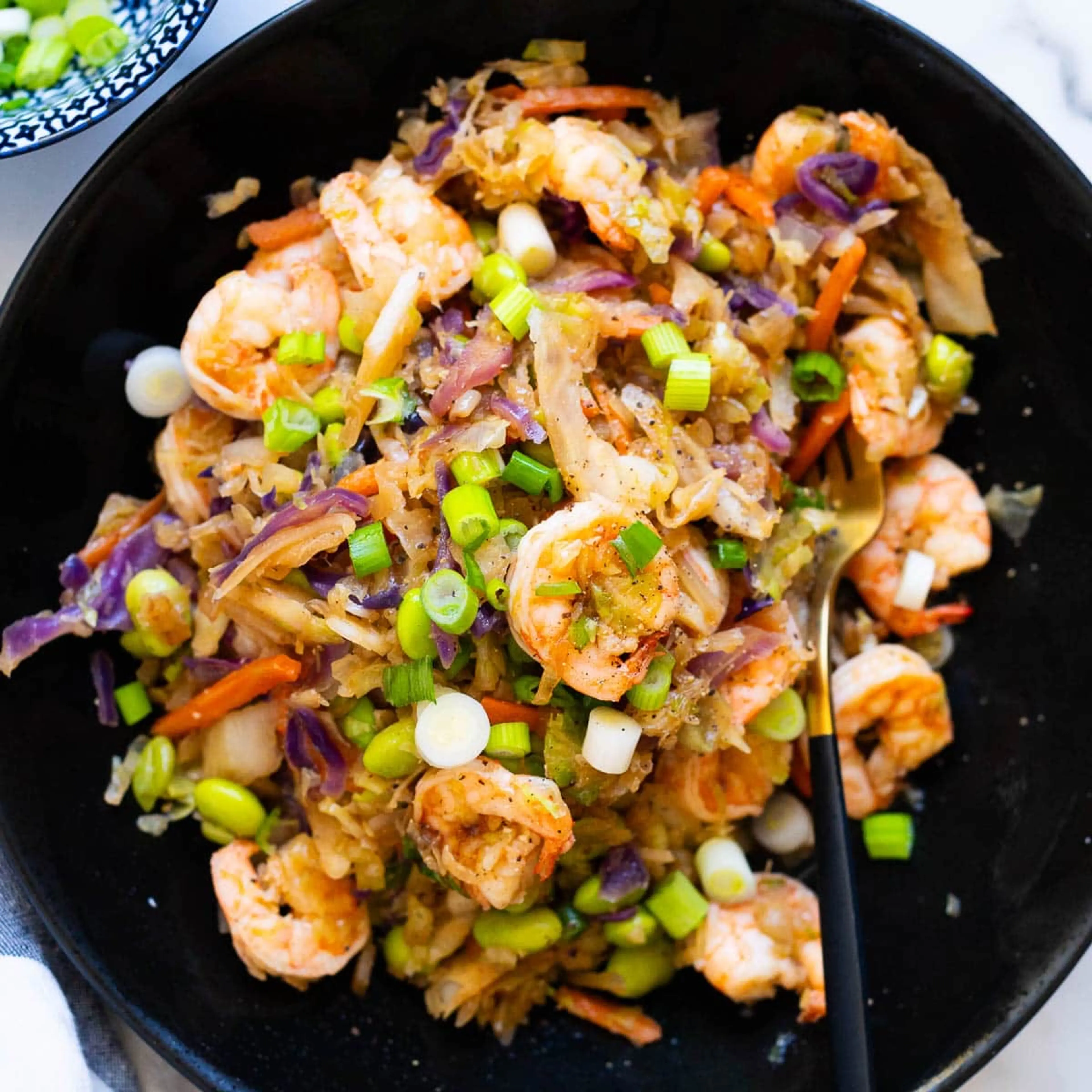 Shrimp Egg Roll in a Bowl