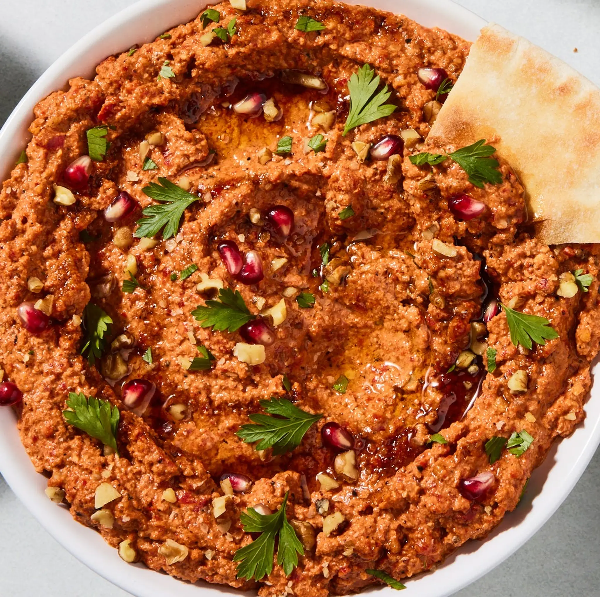 Muhammara Dip With Crudités
