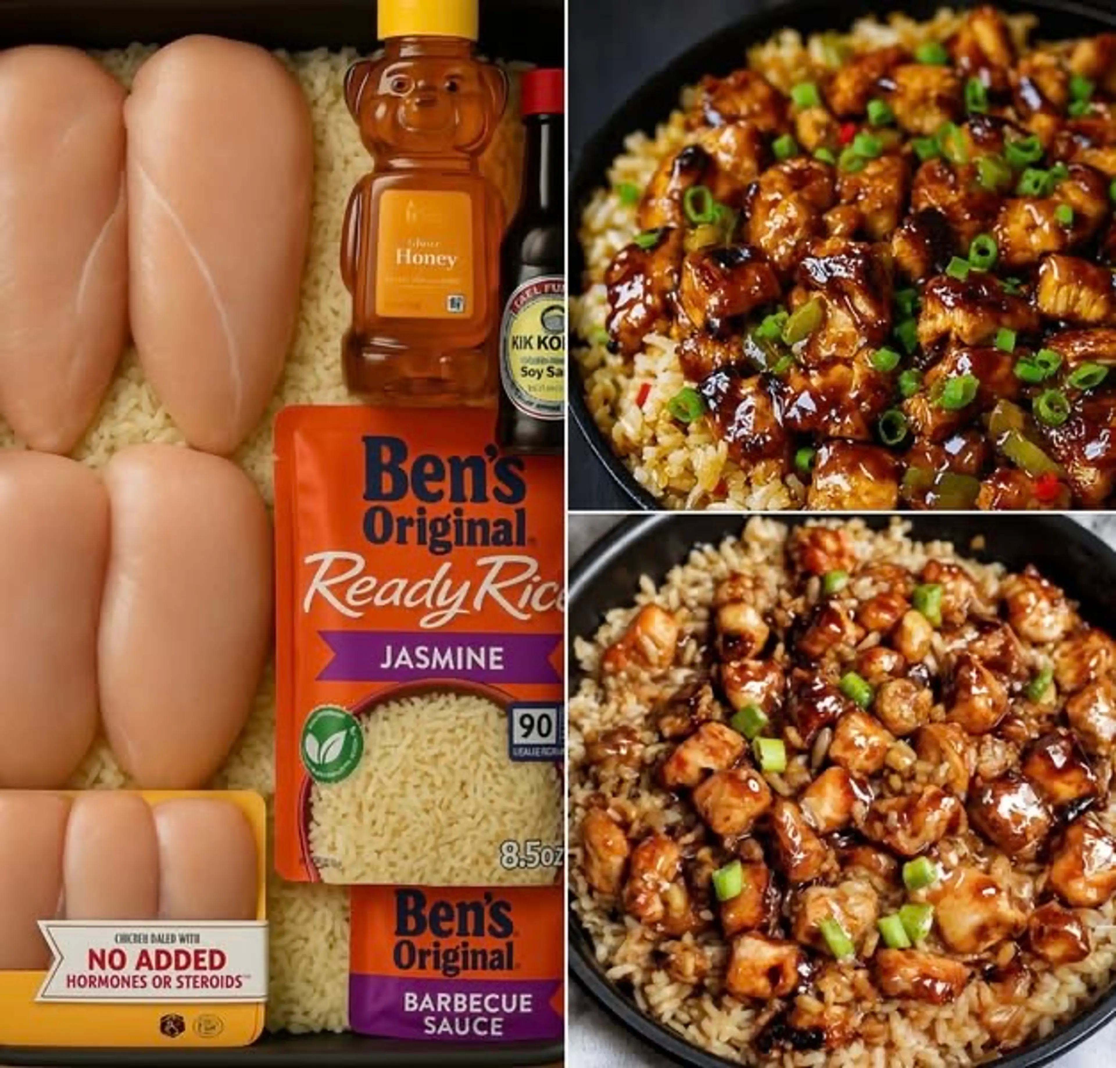 One Pan Bold Honey Bbq Chicken
