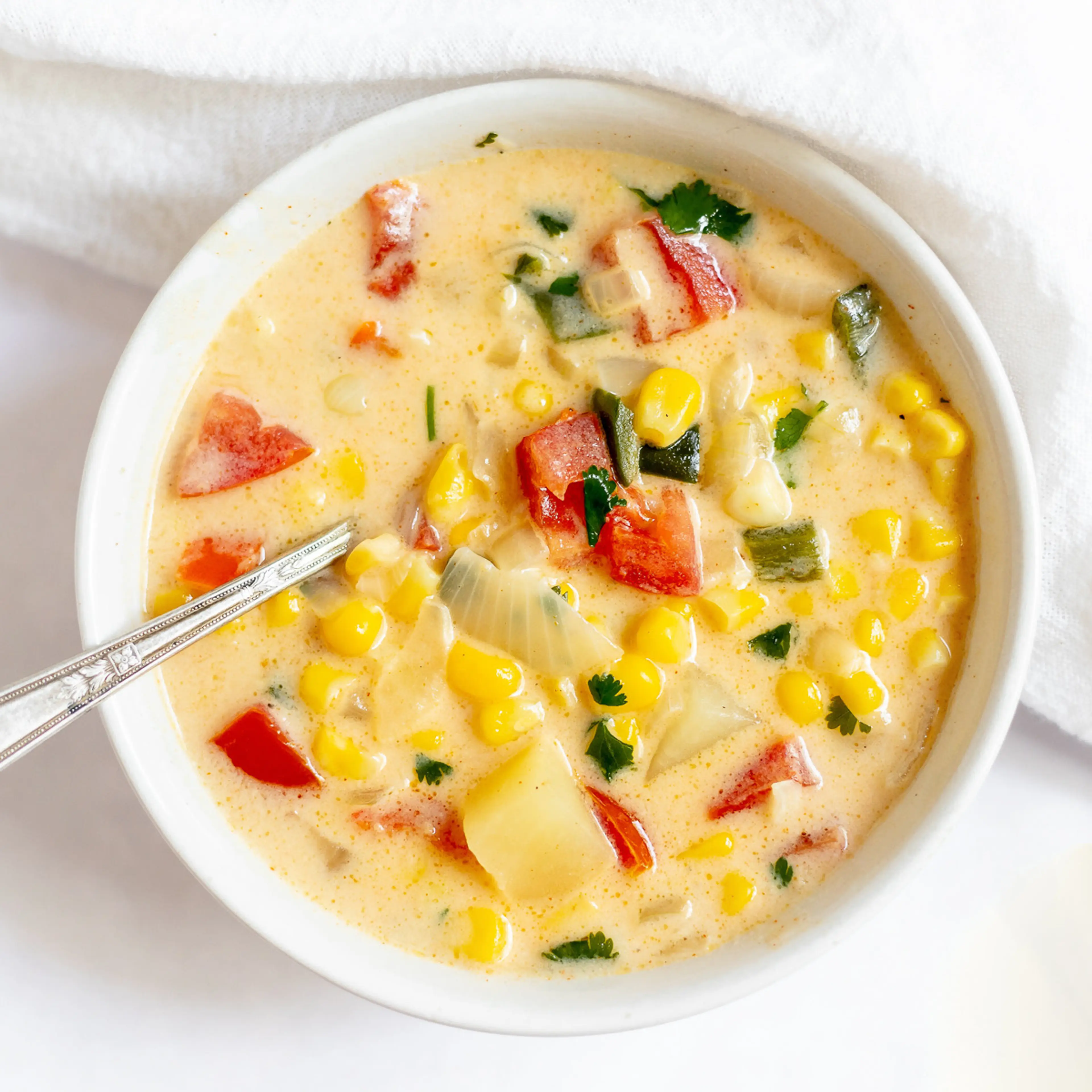 Easy Homemade Panera Corn Chowder Recipe