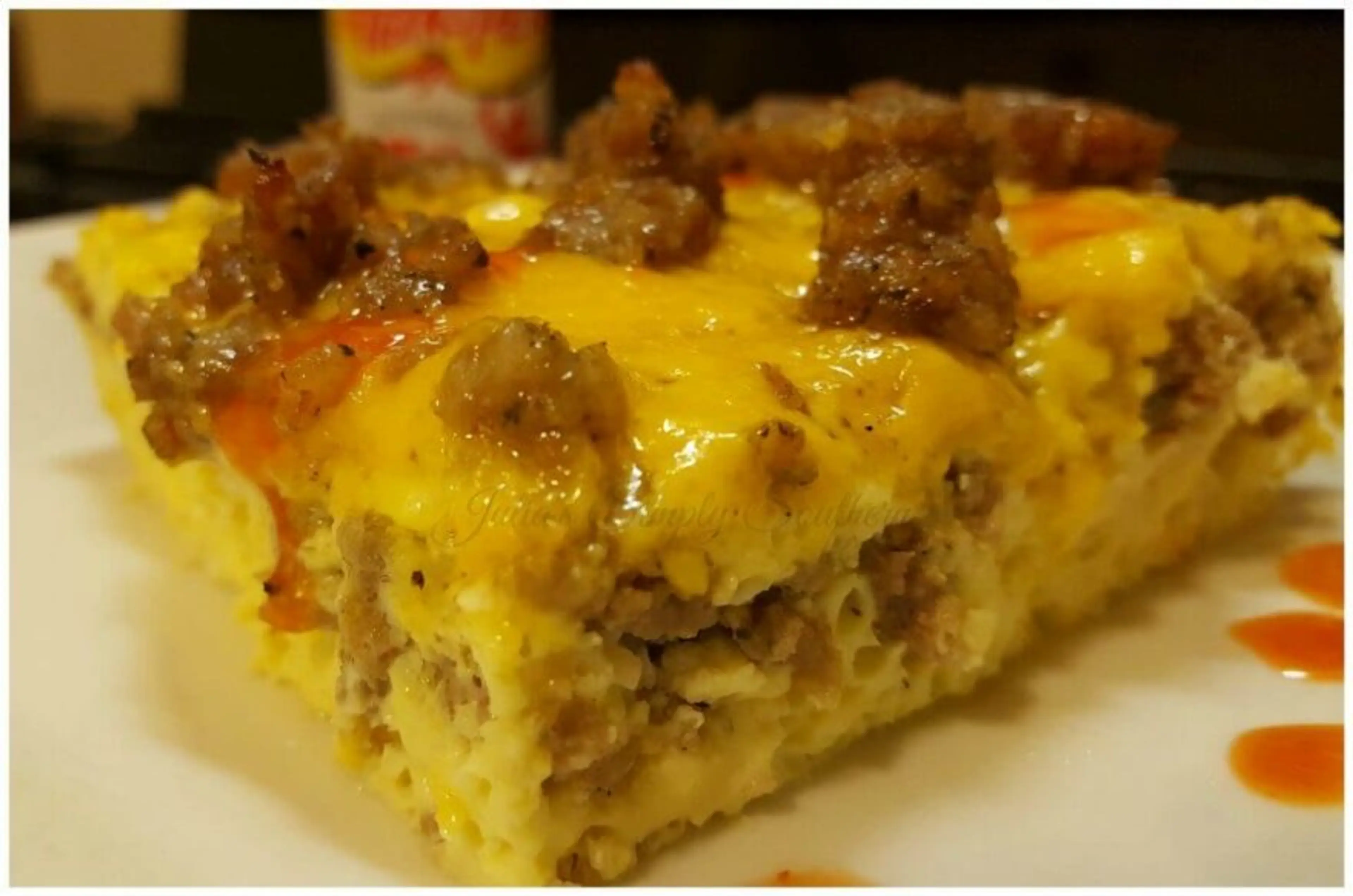 Sausage Egg and Cheese Breakfast Casserole