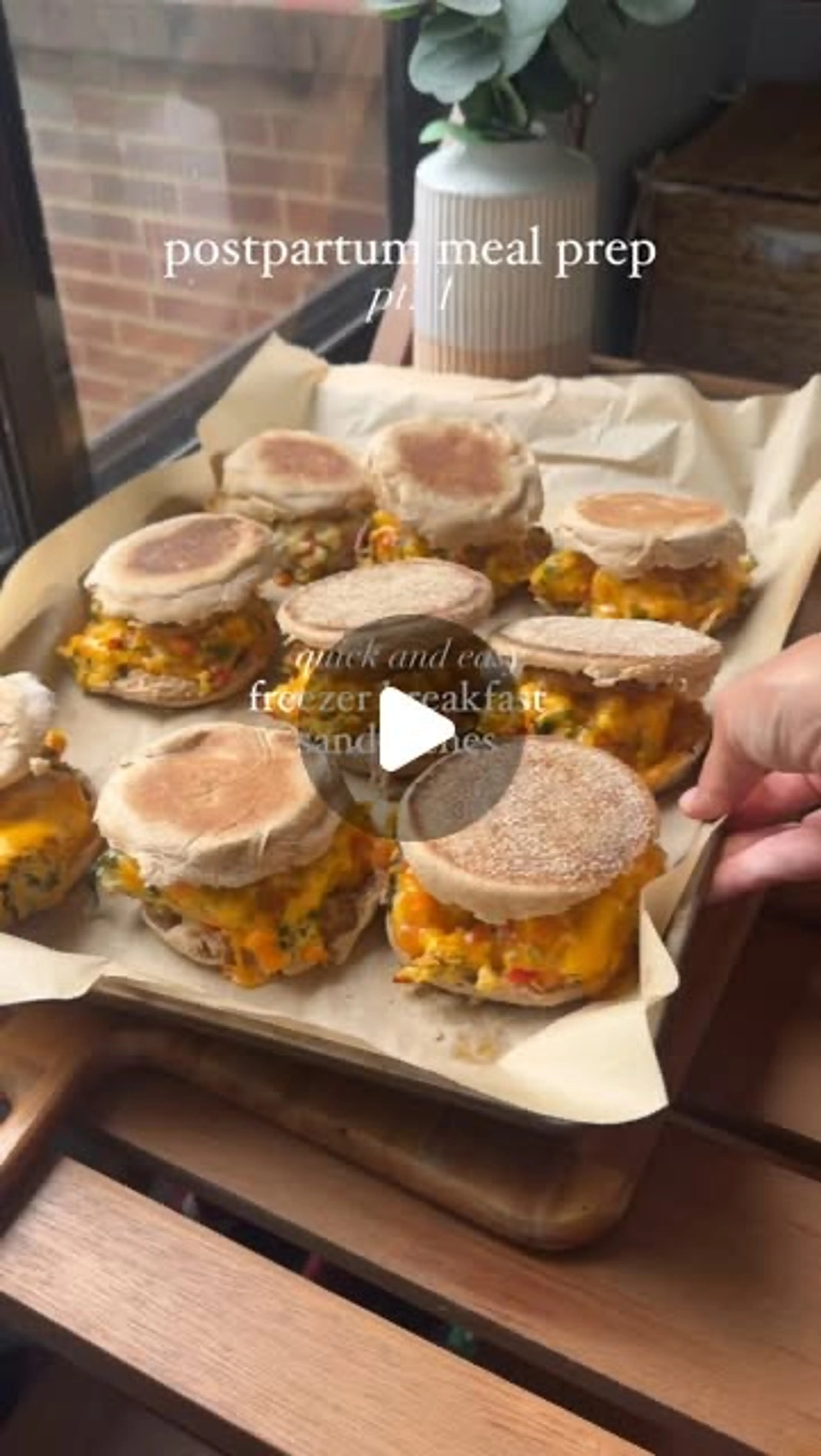 Freezer Breakfast Sandwiches