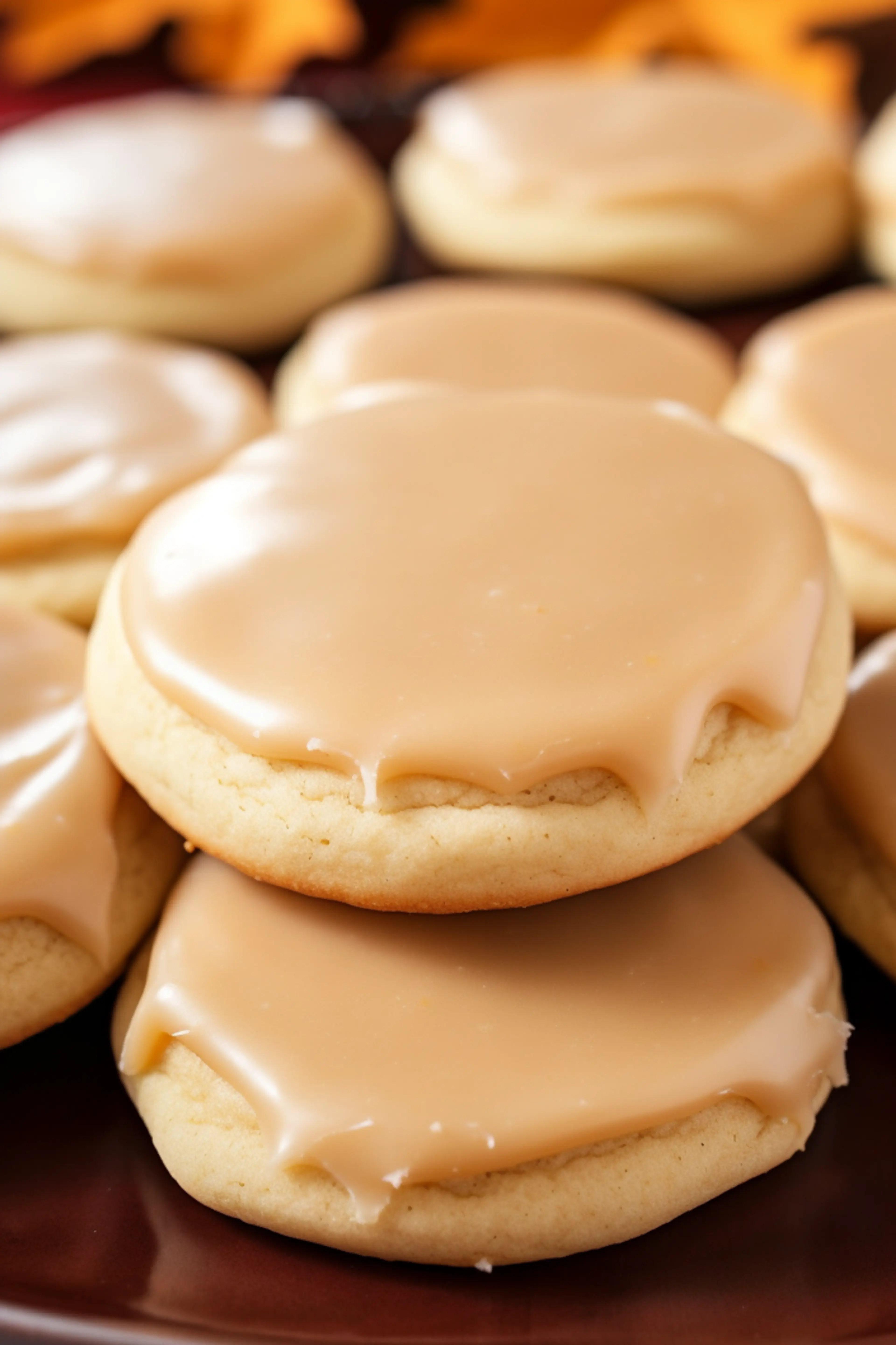 Maple Cookies with Maple Icing