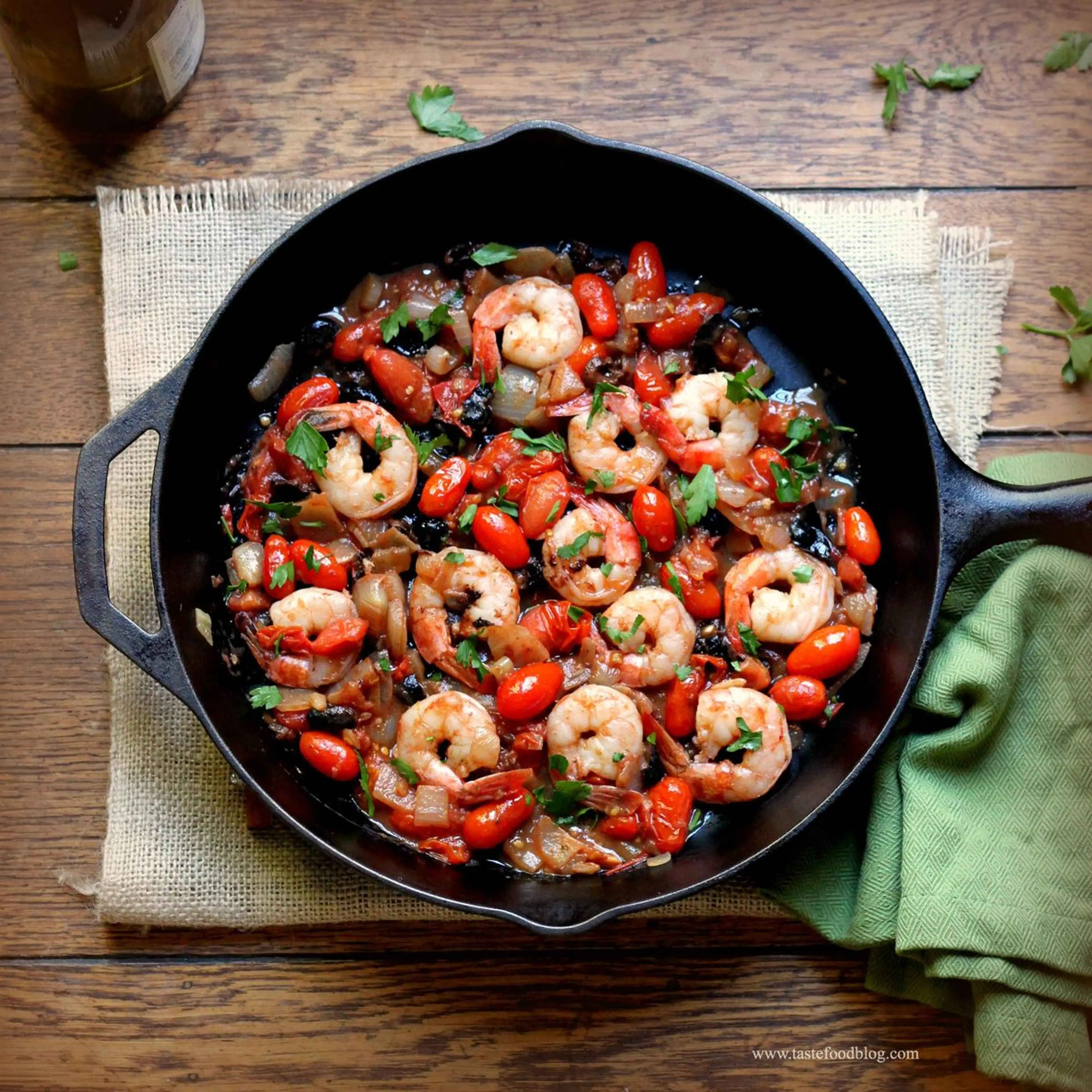 Shrimp Puttanesca