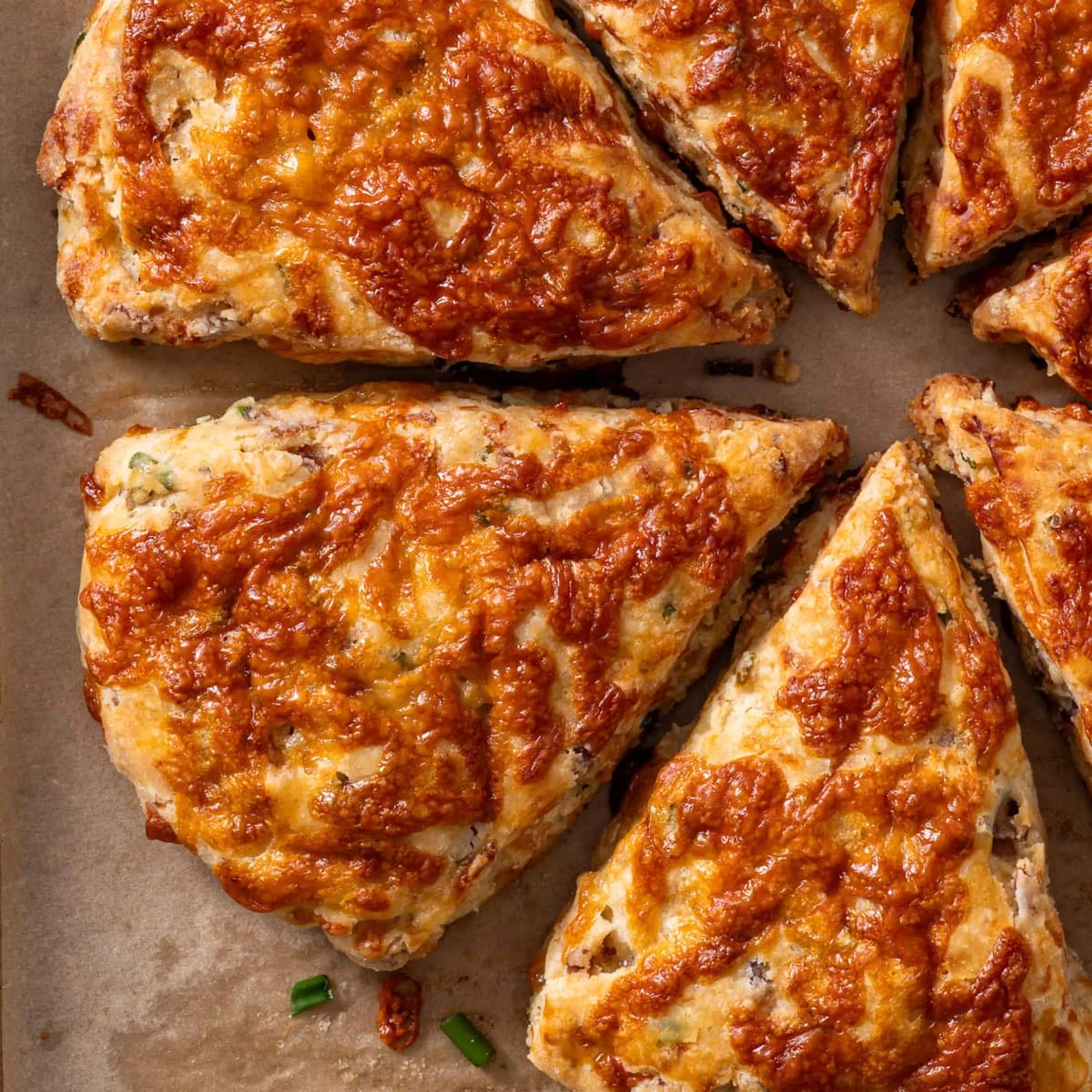 Gluten Free Caramelised Onion Cheese Scones