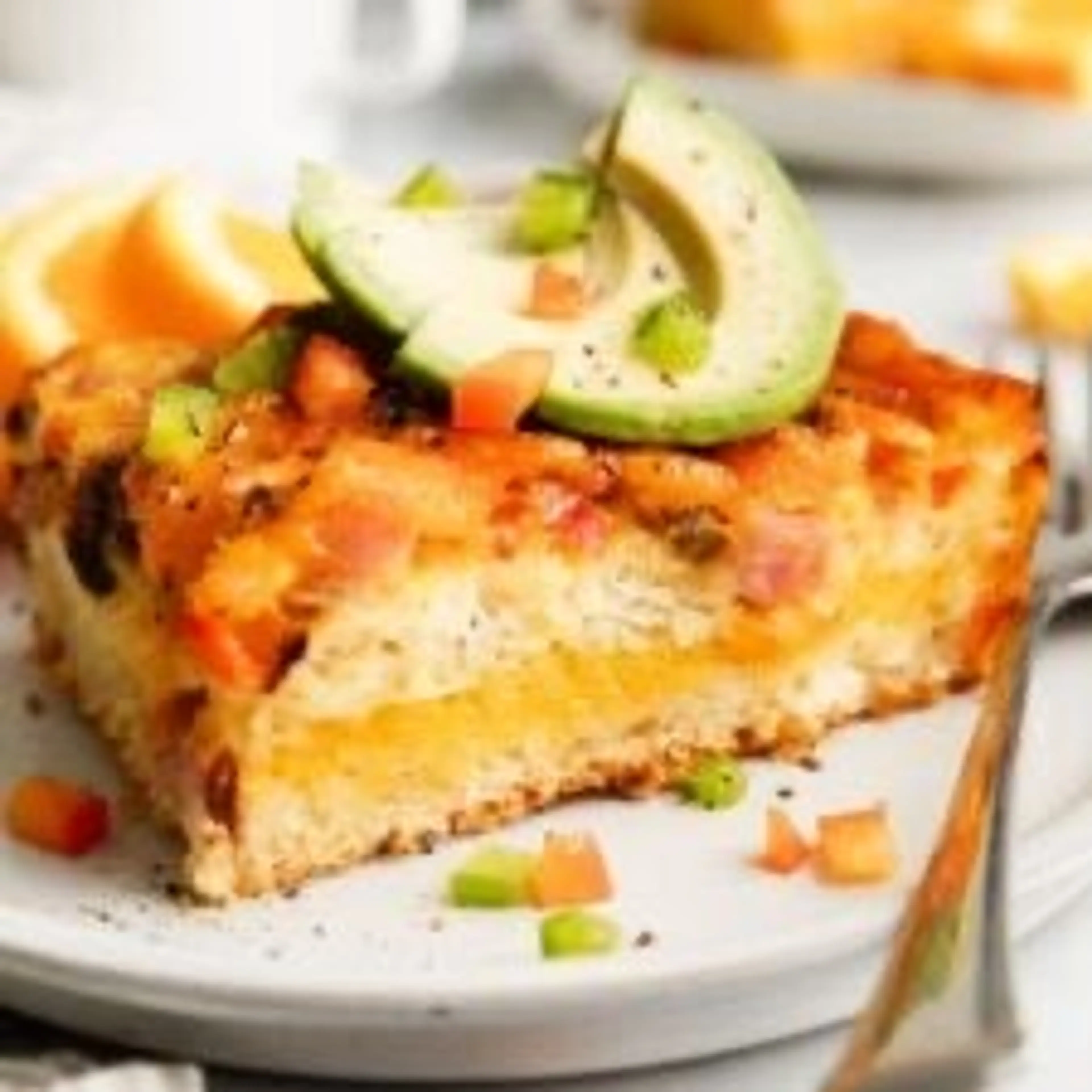Ham and Cheese Breakfast Casserole