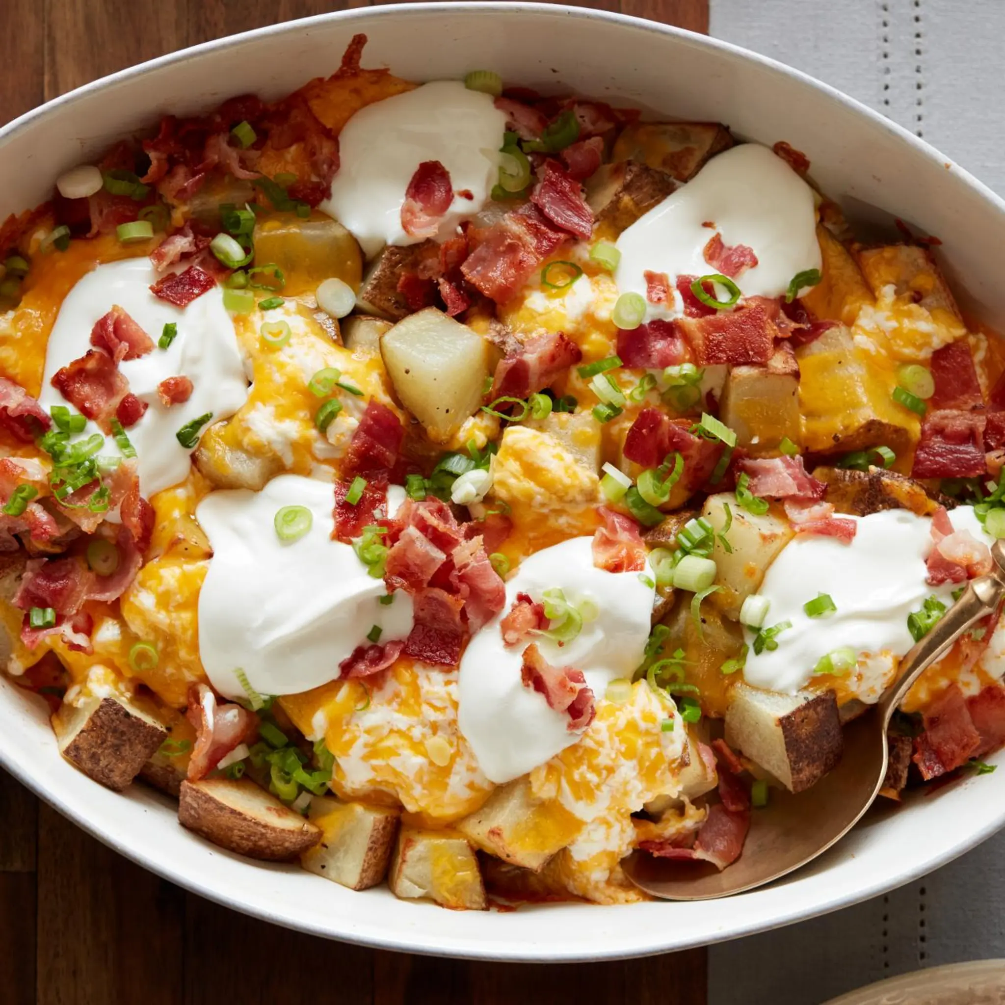 Loaded Baked Potato Casserole