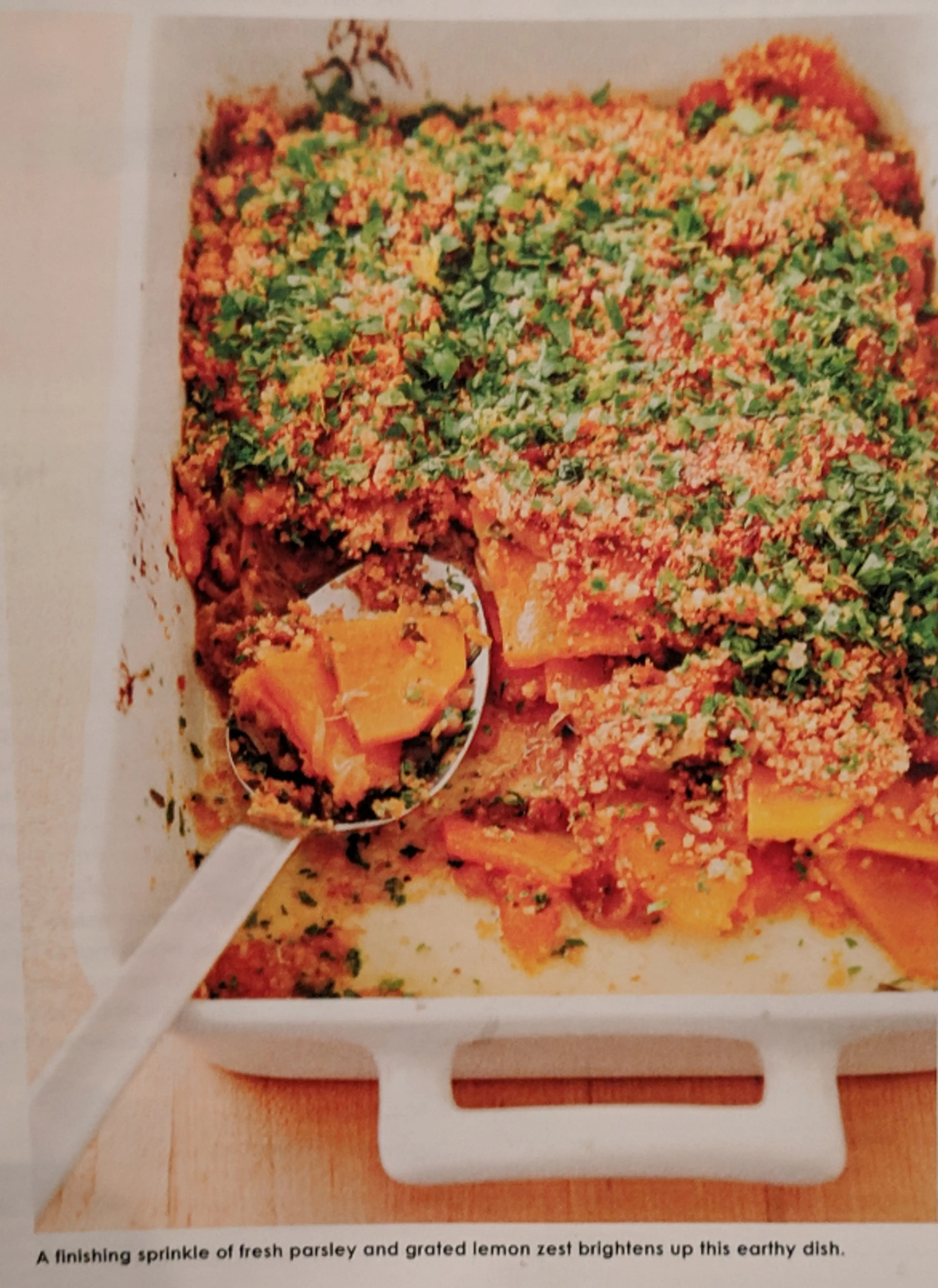 Butternut Squash Gratin