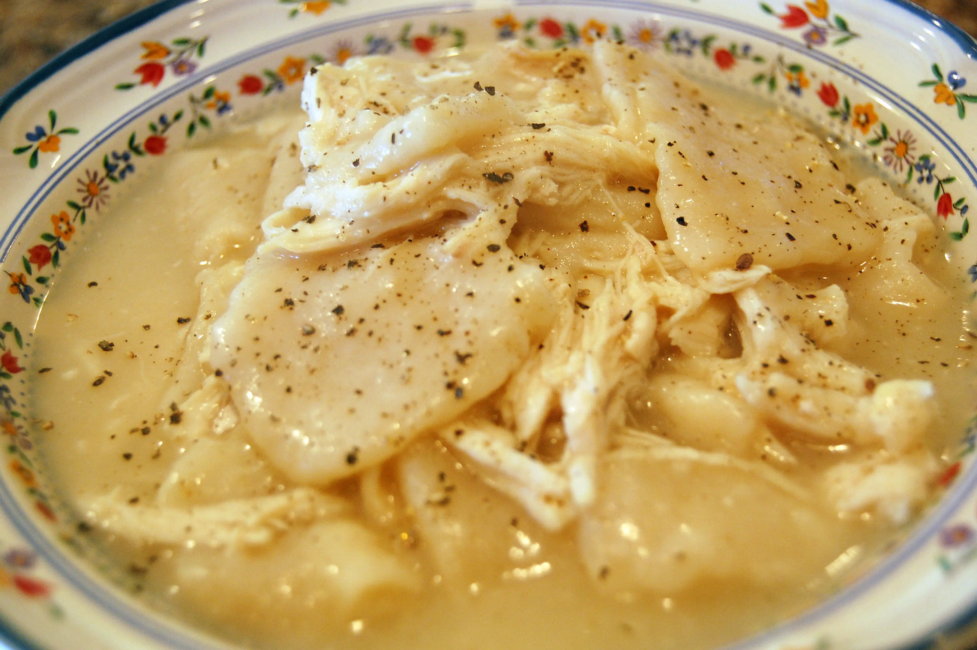 Homemade Chicken and Dumplings