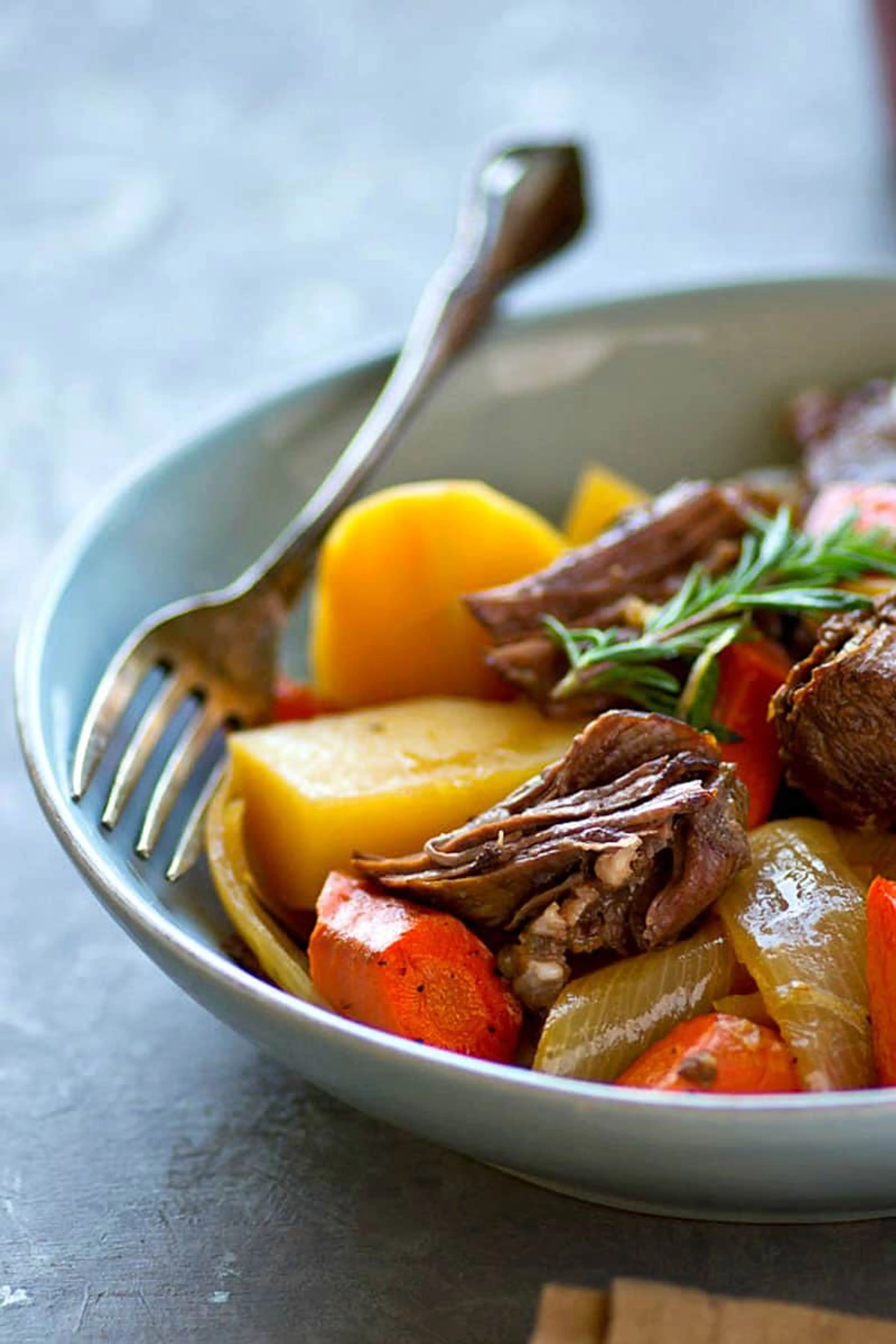 Apple Cider Braised Beef Pot Roast