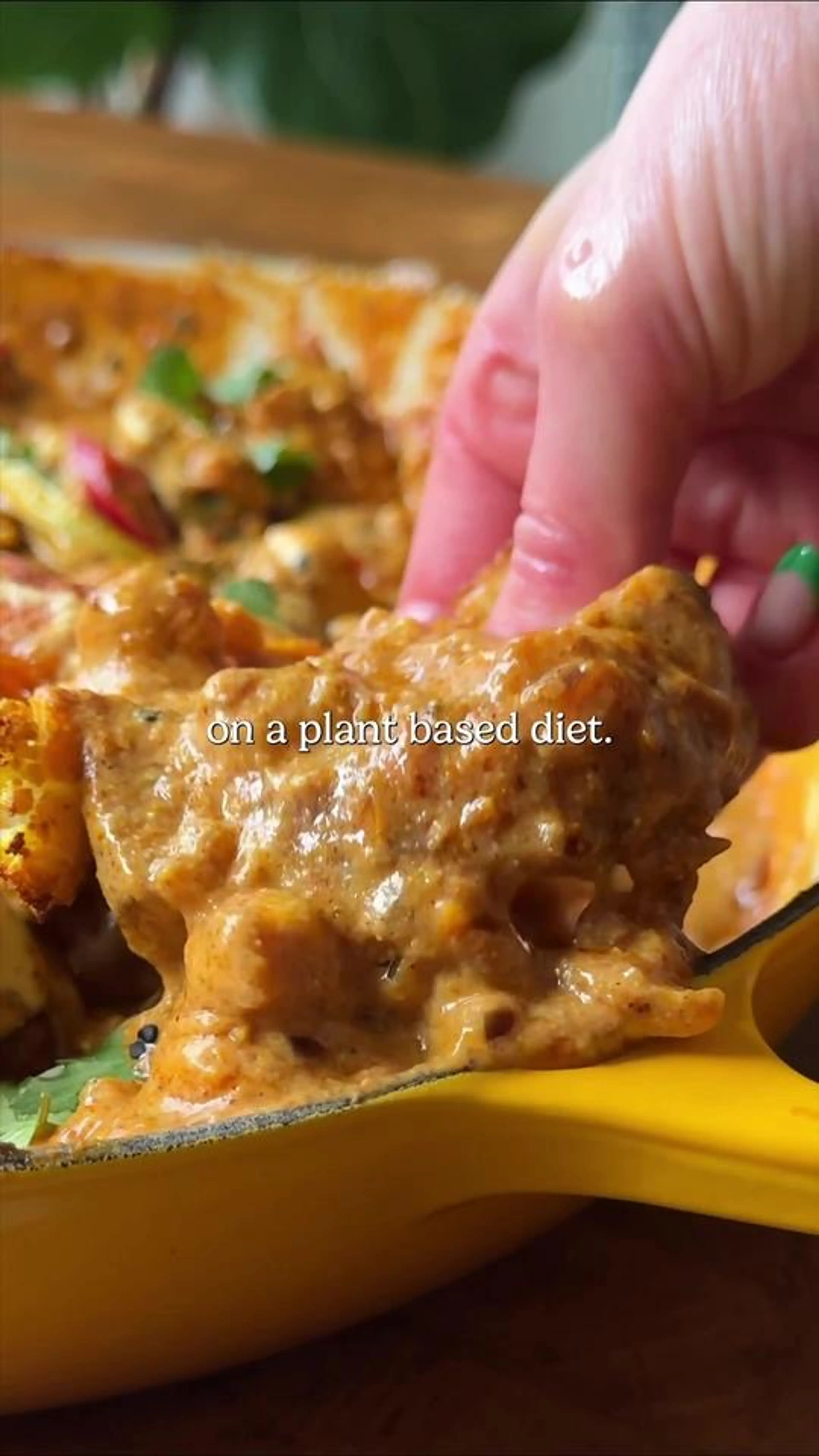 High Protein Sweet Potato, Tofu & Chickpea Curry