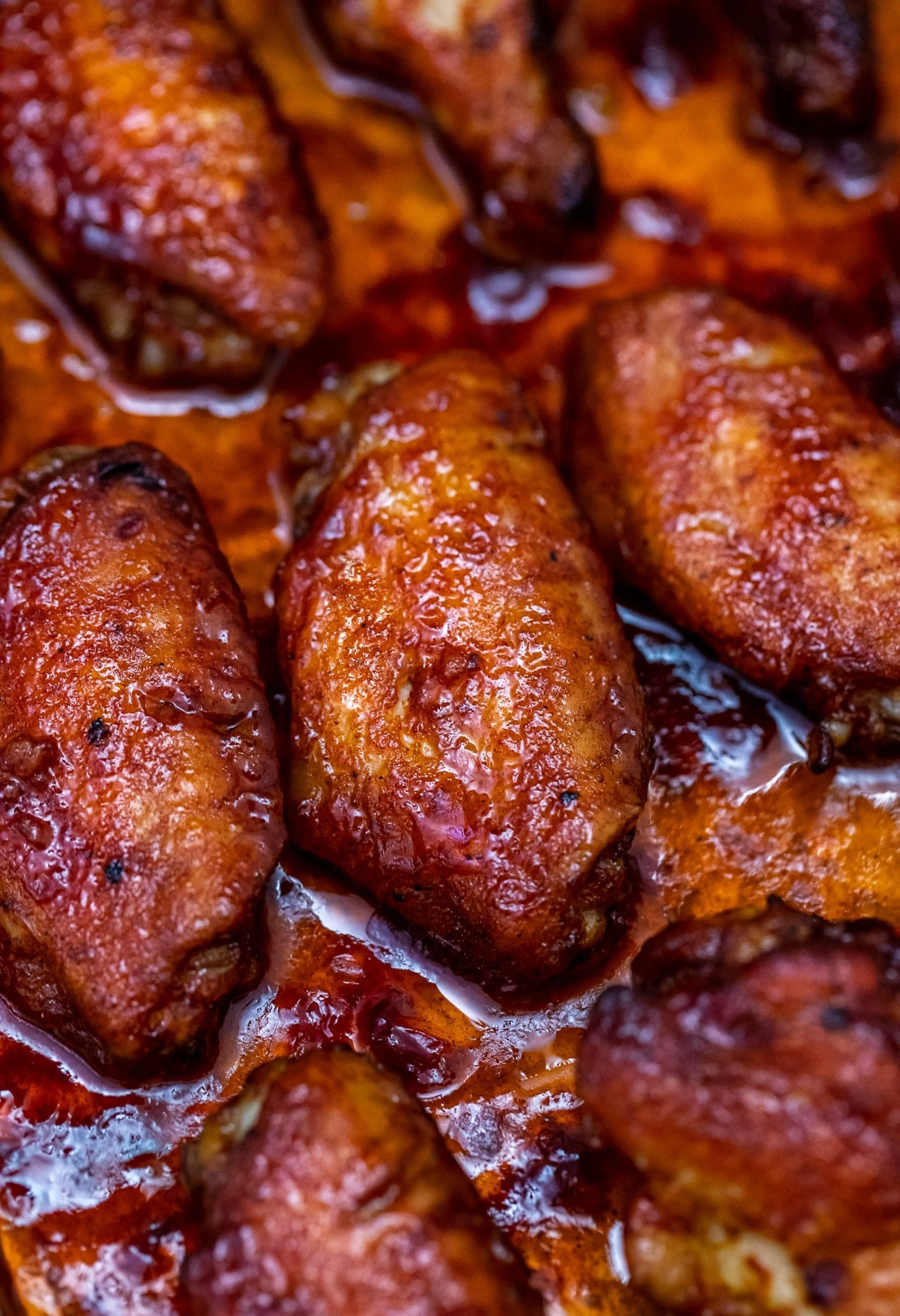 Honey garlic BBQ wings