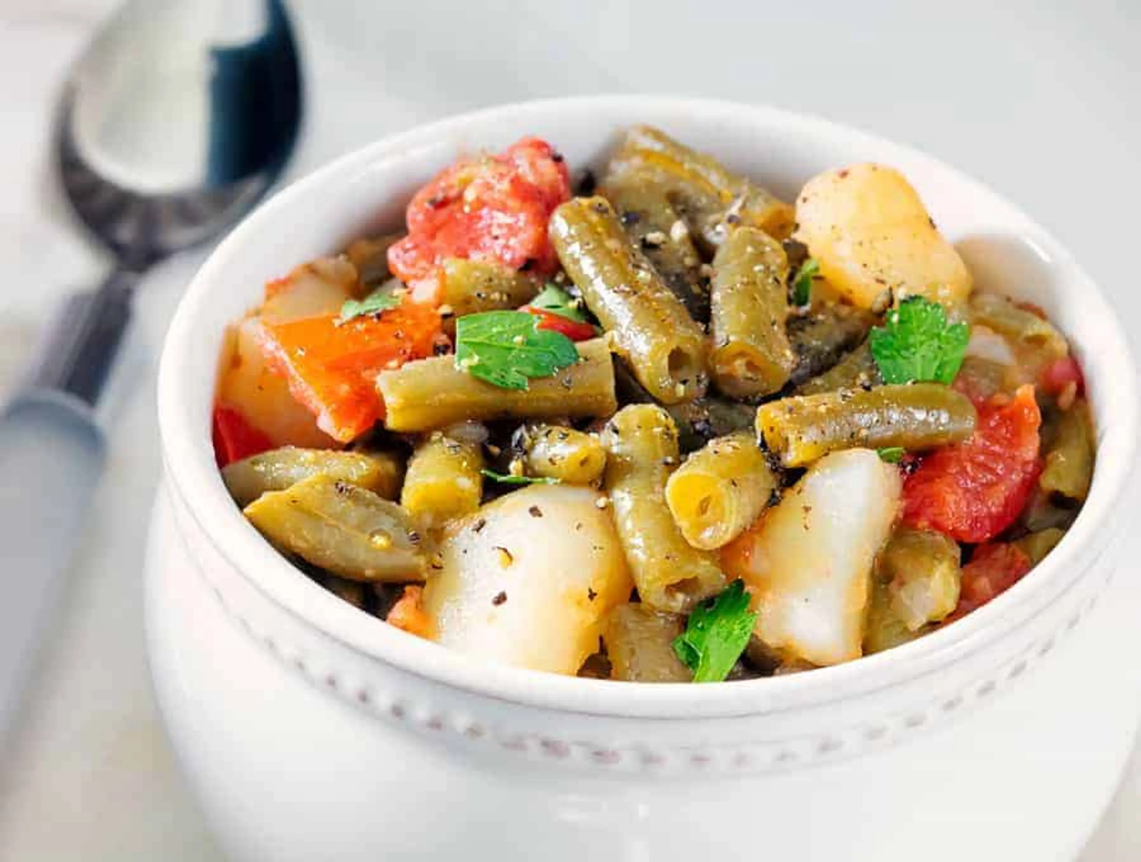 Instant Pot Greek Green Beans