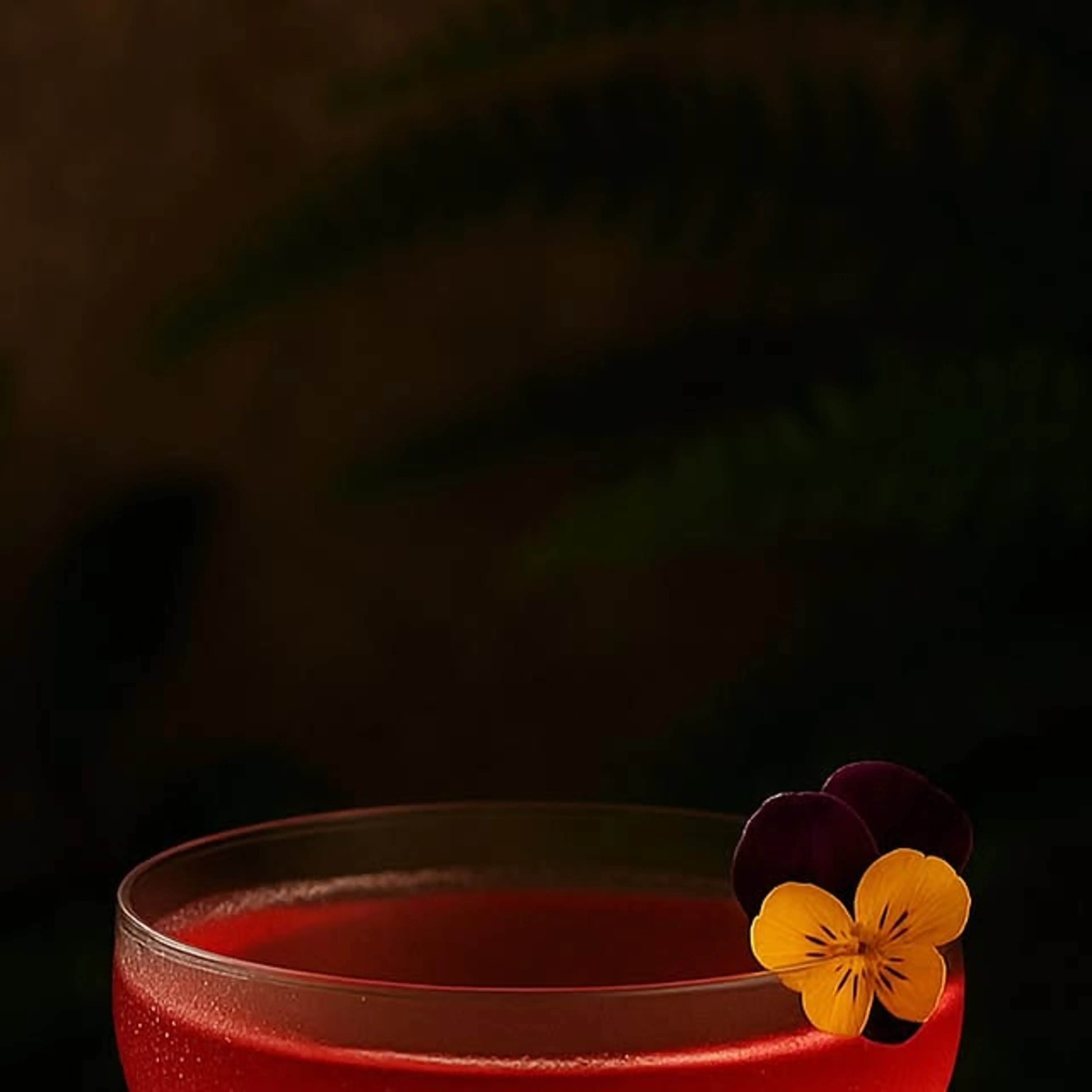 Strawberry Hibiscus Blossom