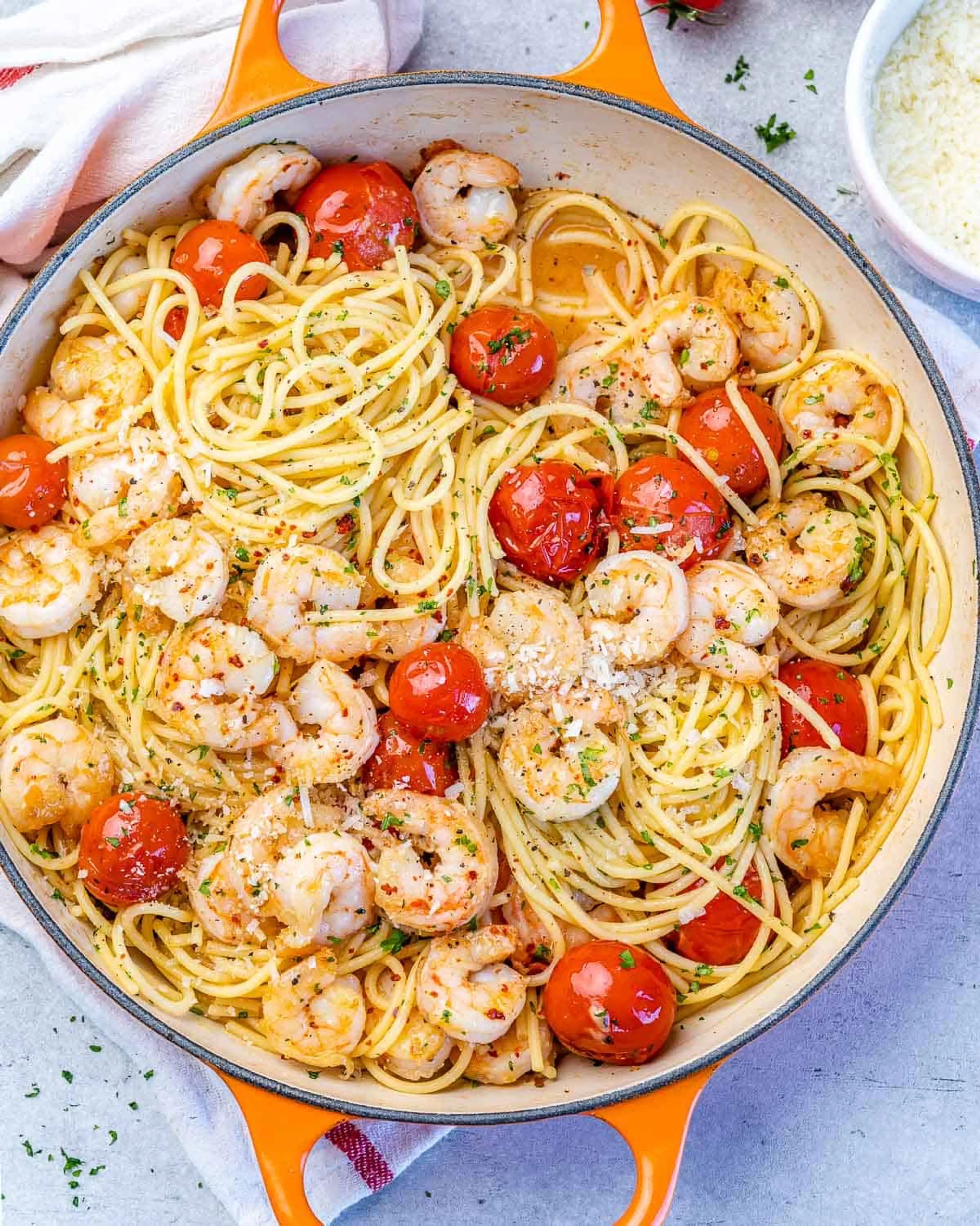 Garlic Shrimp Pasta Recipe