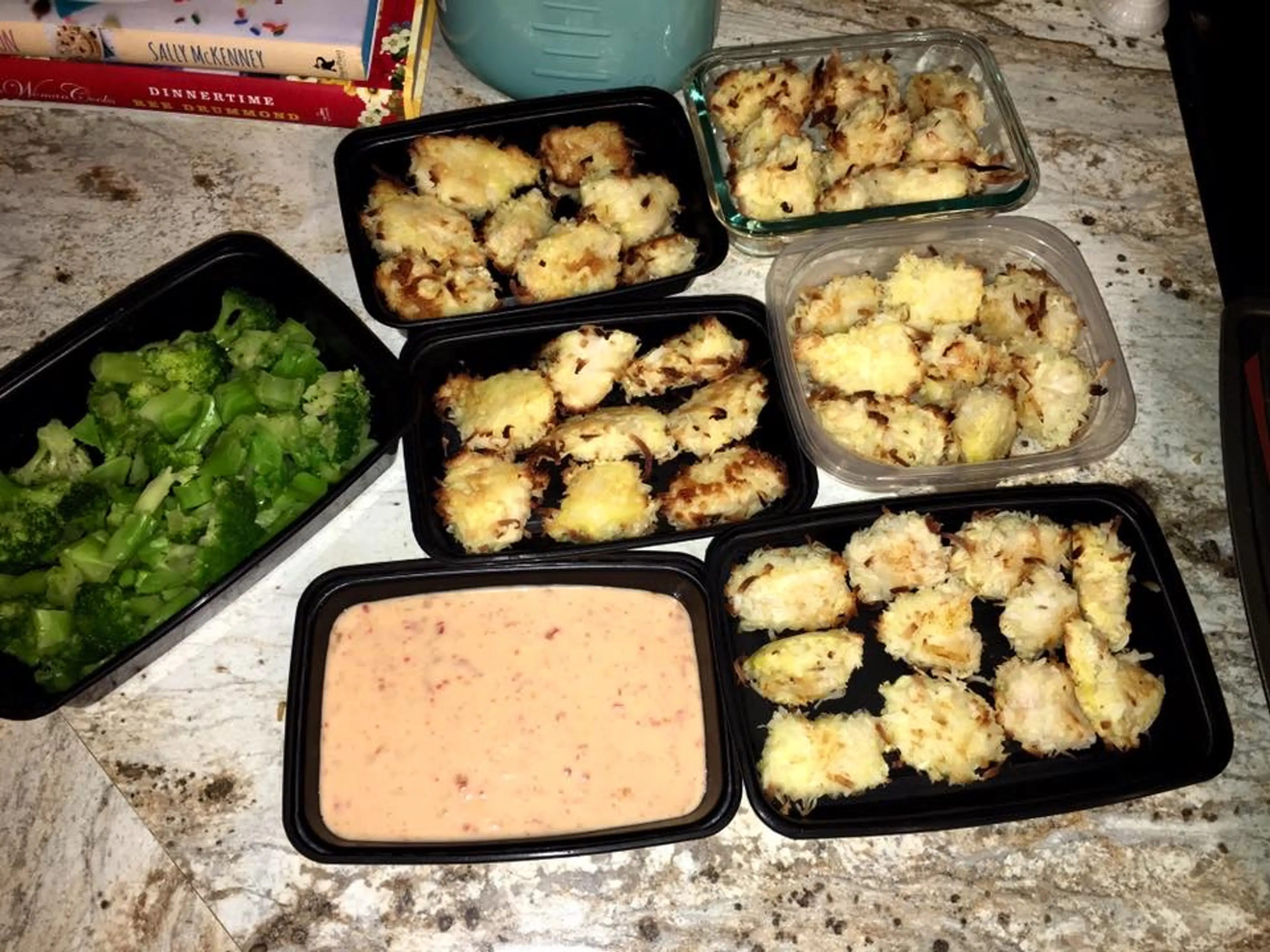 Thai Cafe Coconut Crusted Chicken