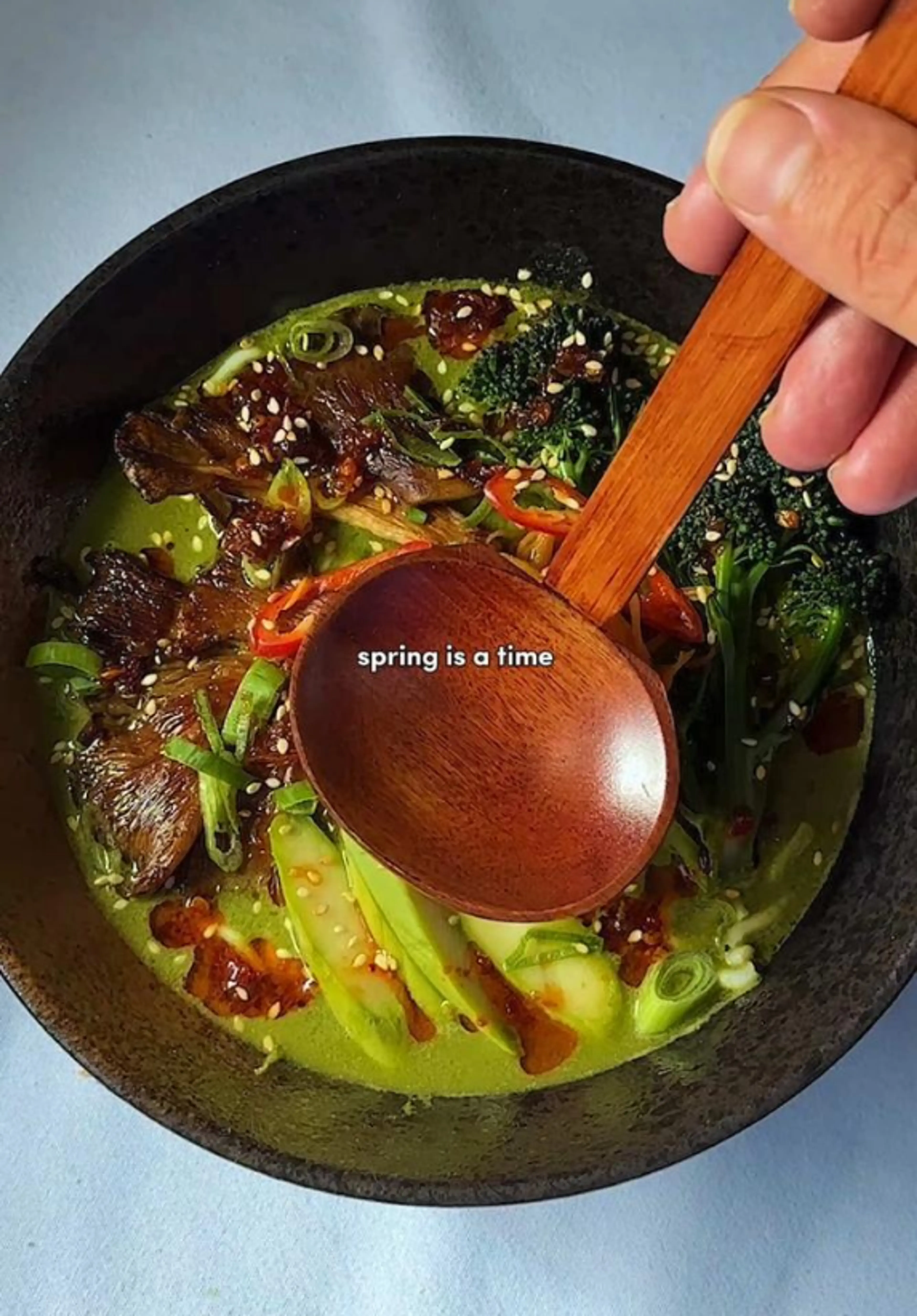 Thai Noodle Spring Soup