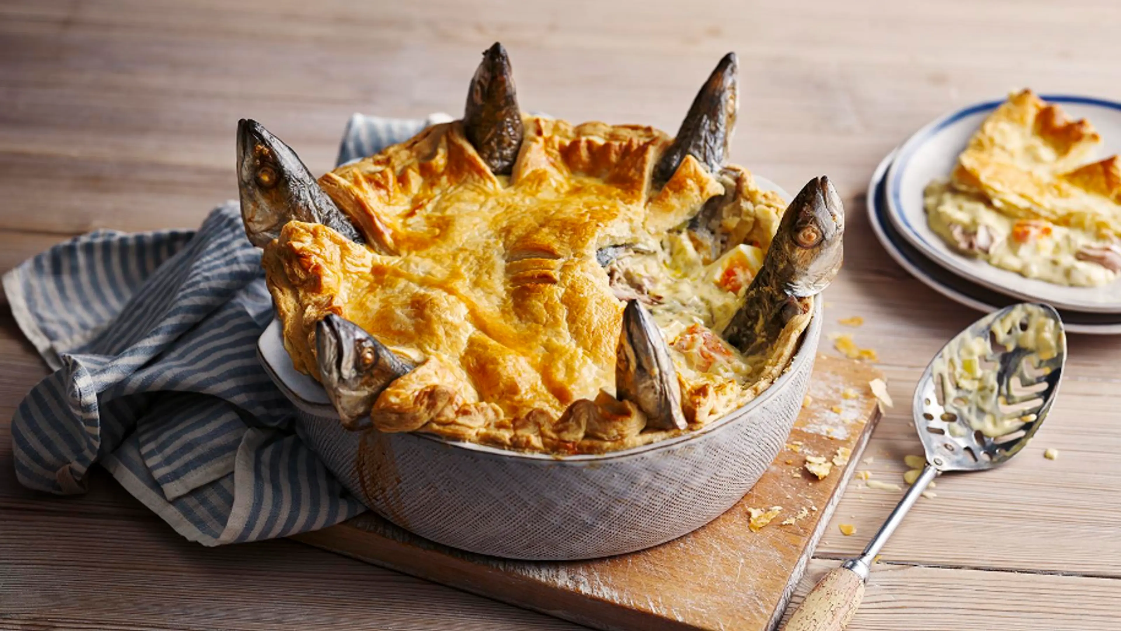 Rick Stein's stargazey pie