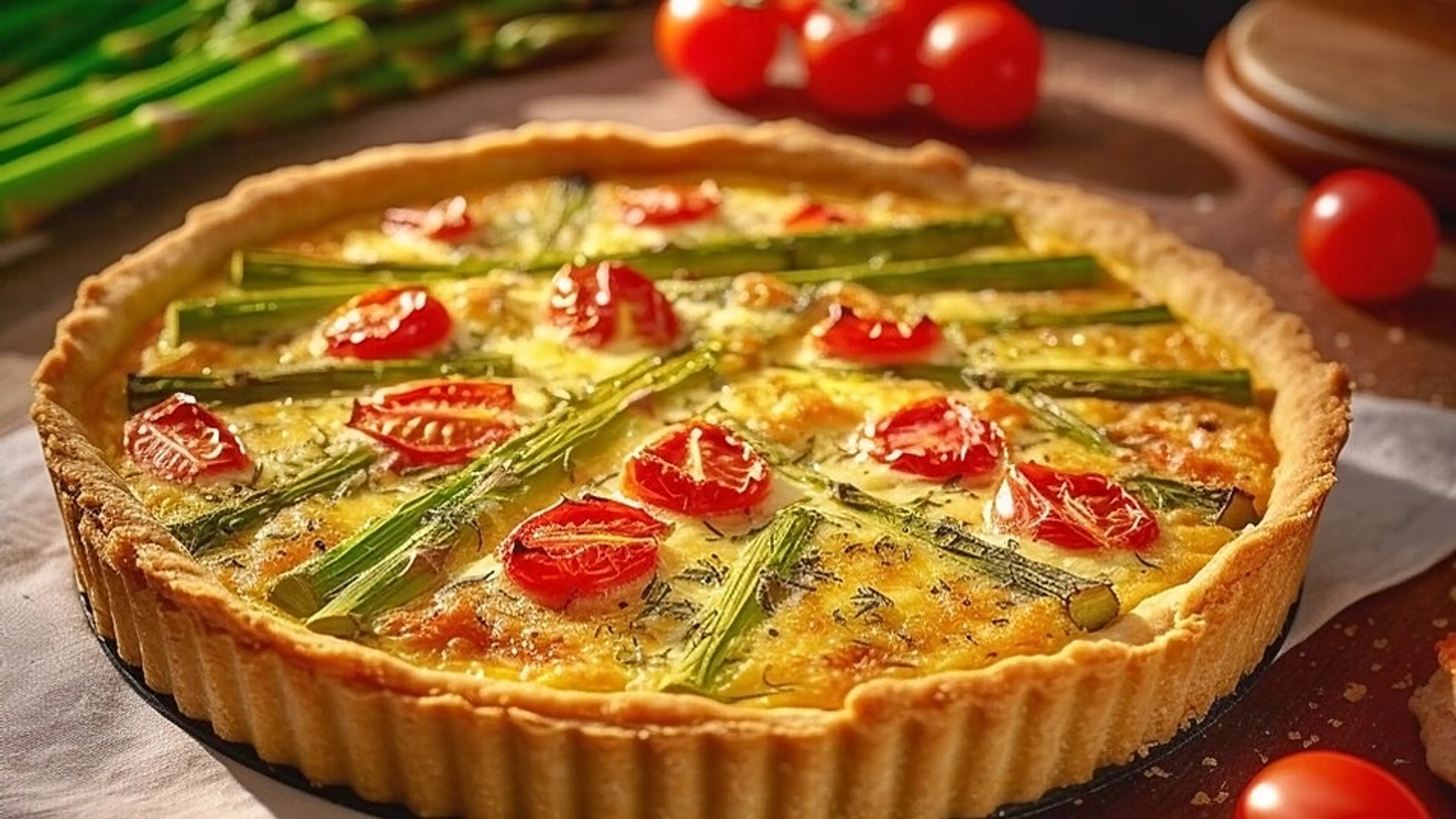 Spargelquiche