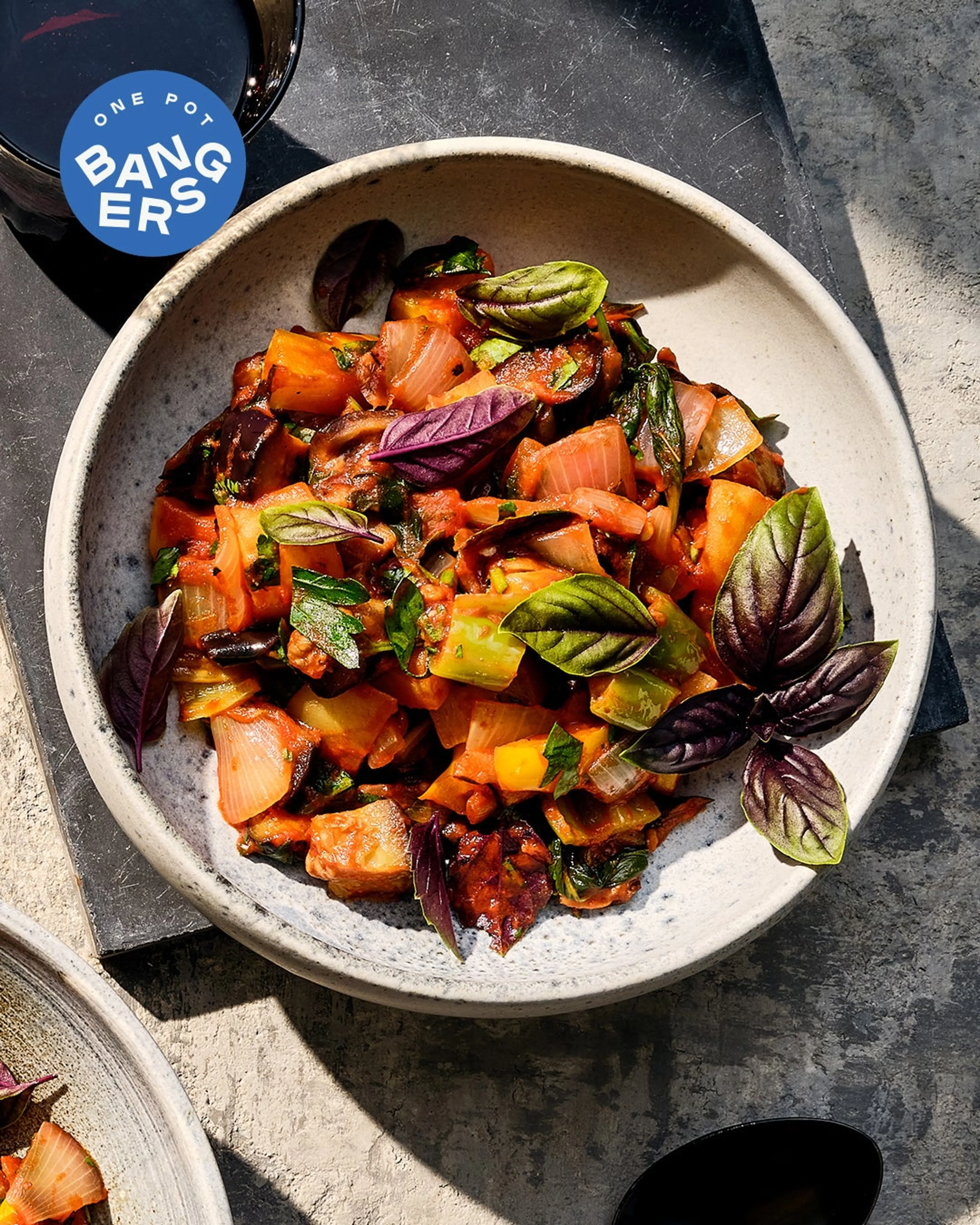 Ajapsandali (Spicy Georgian Eggplant Stew)