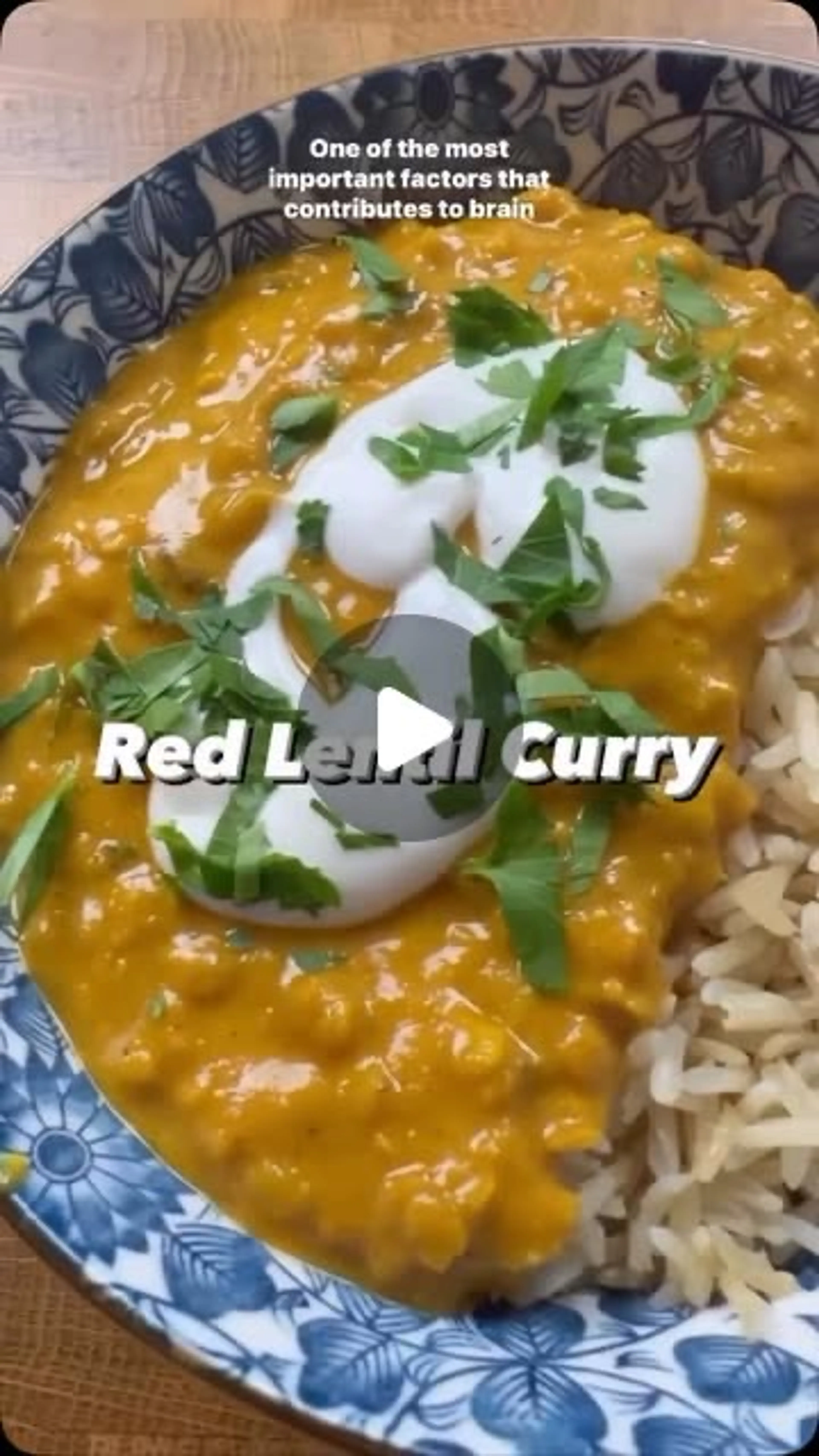 Red Lentil Curry Recipe