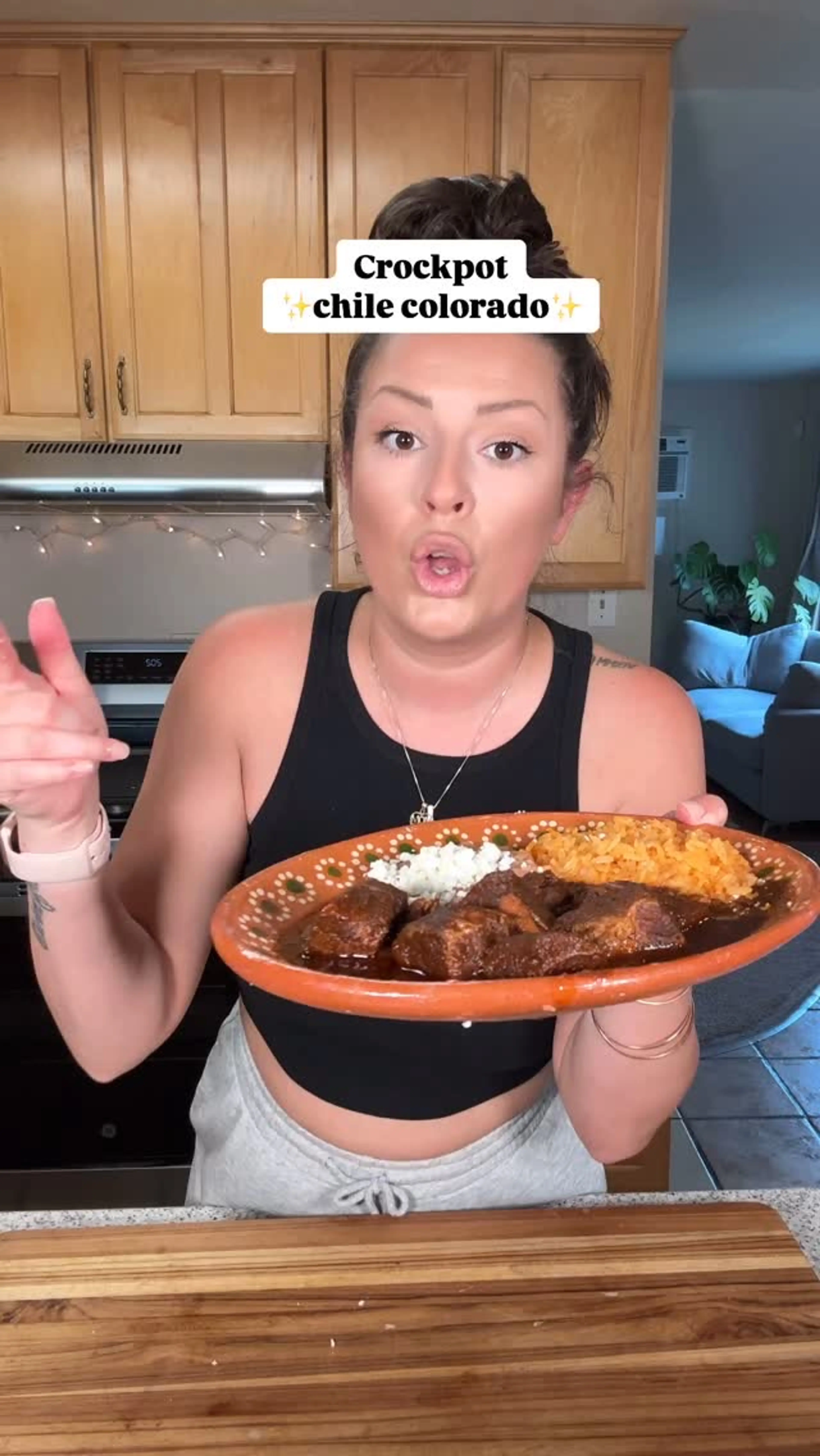 Chile Colorado in the Crockpot