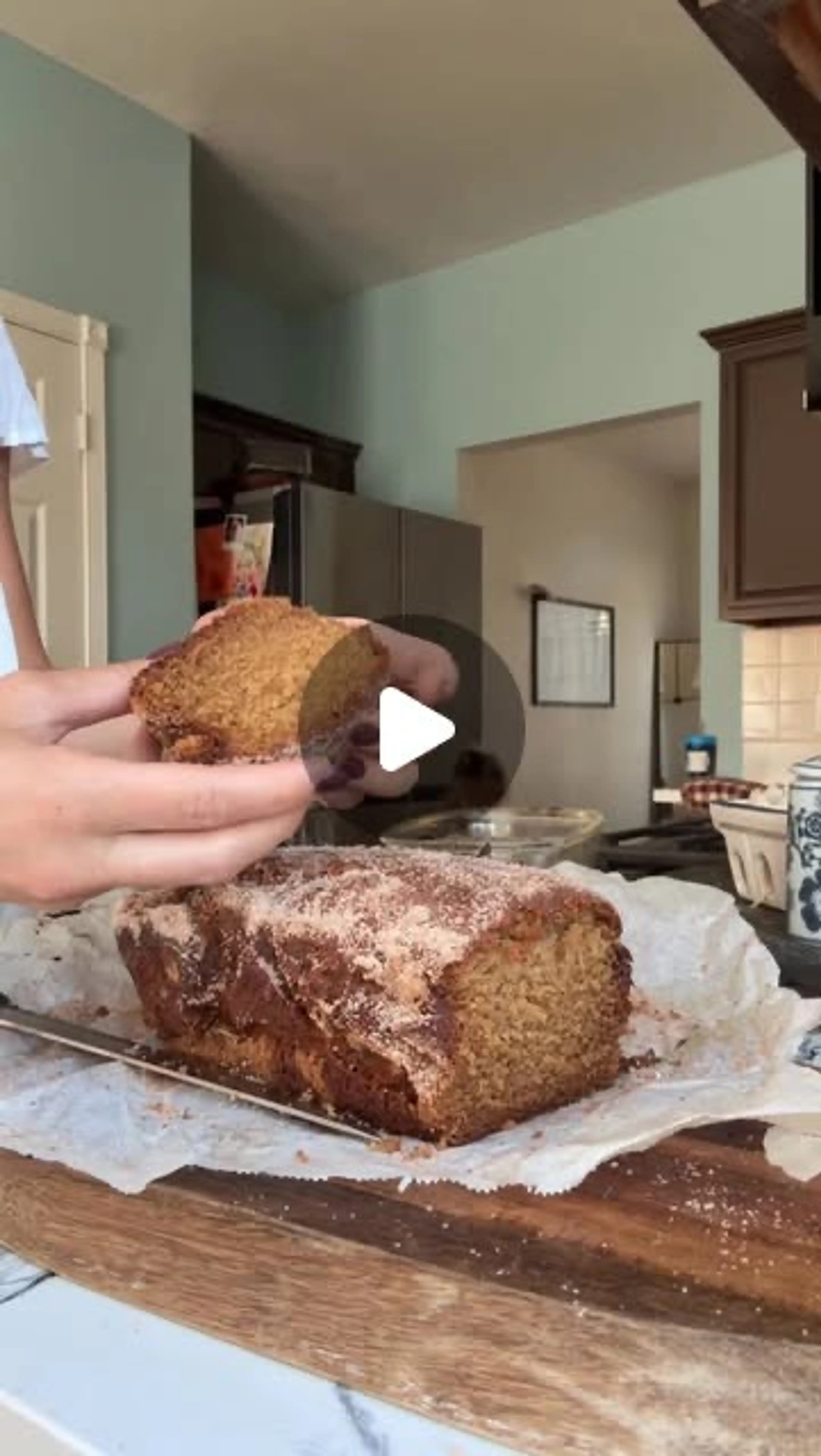 To Bake— Apple Cider Donut Loaf