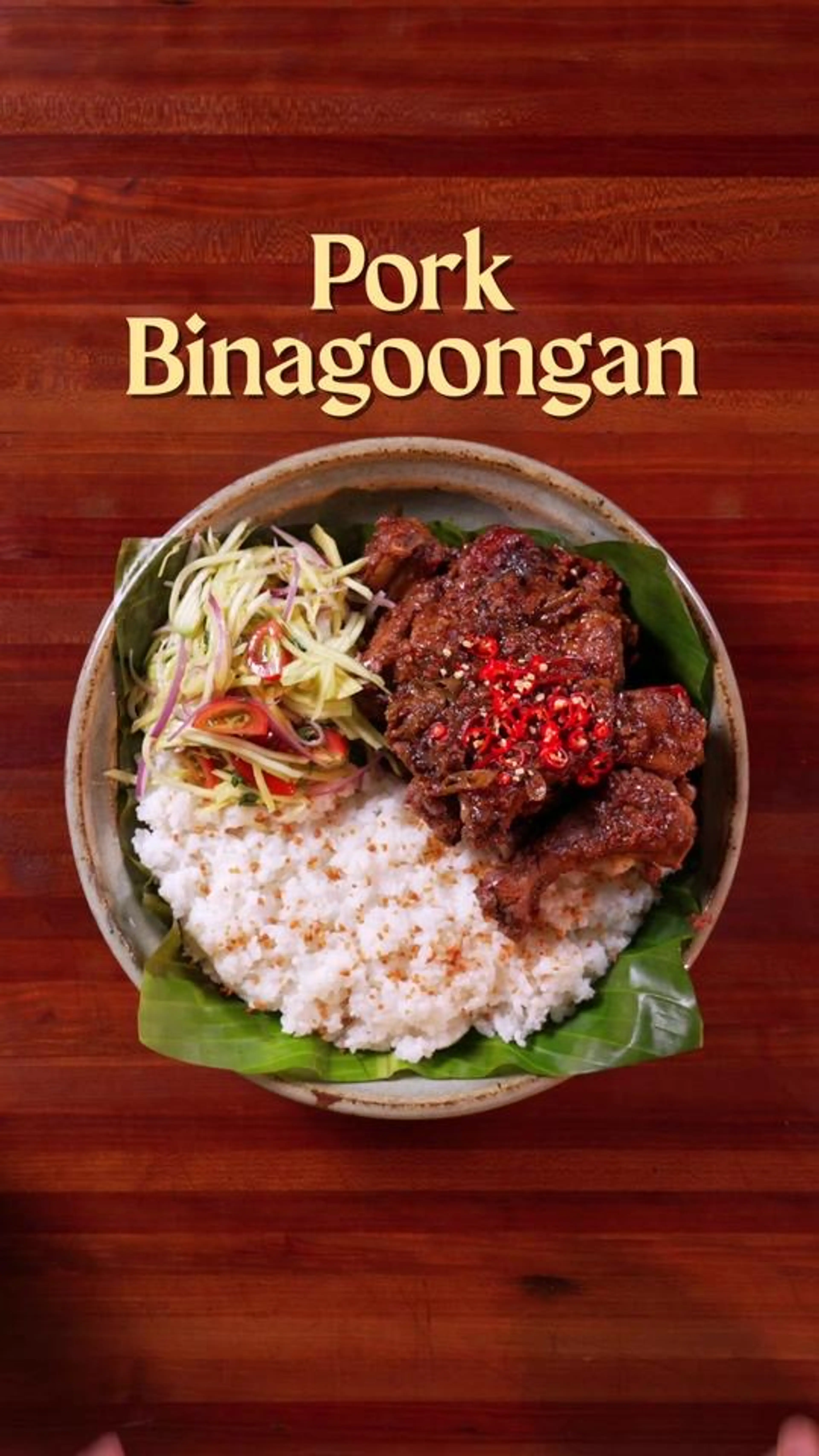 Pork Binagoongan | Filipino Food Bible Ep. 11