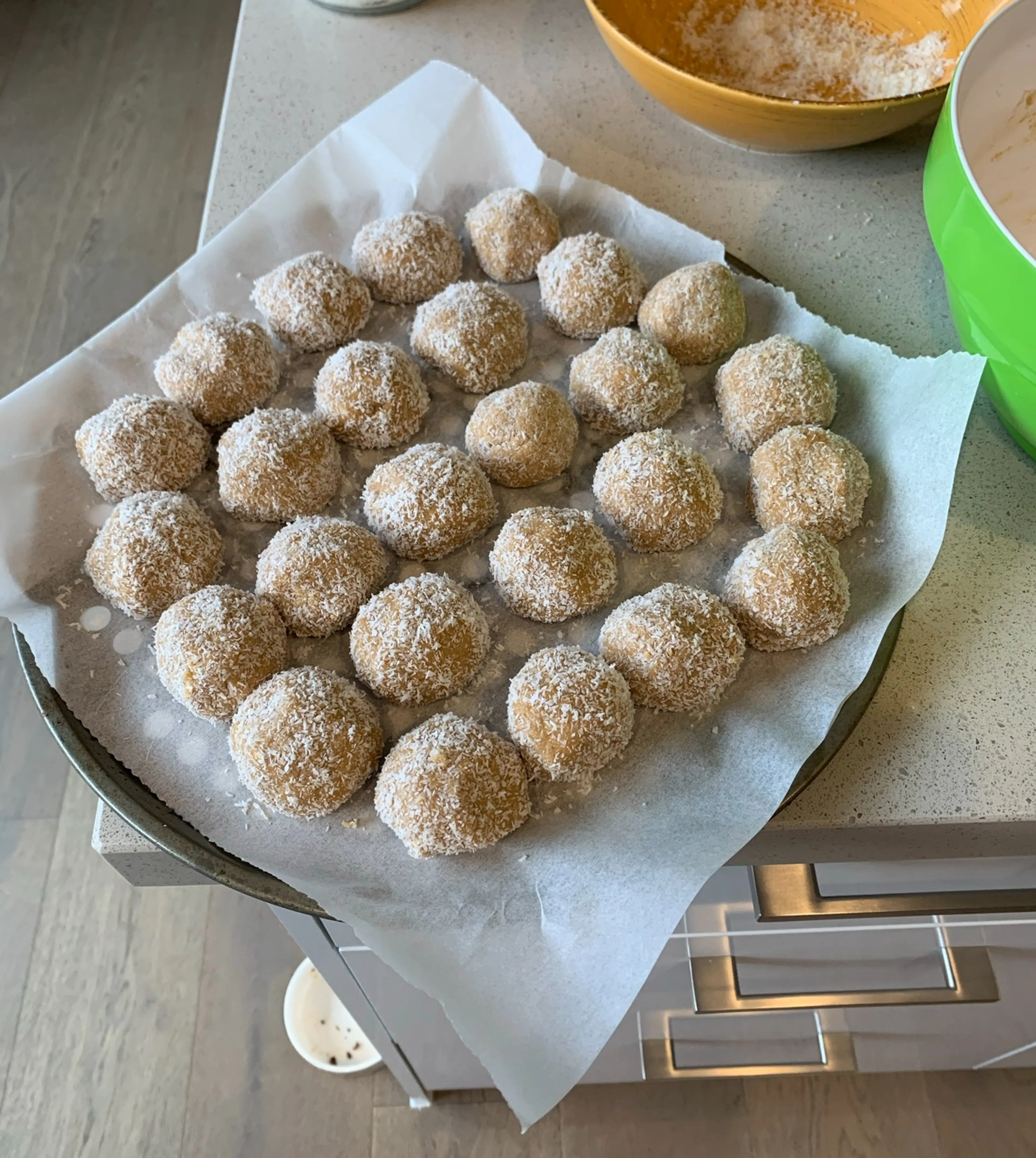Caramel Violet Crumble Truffles