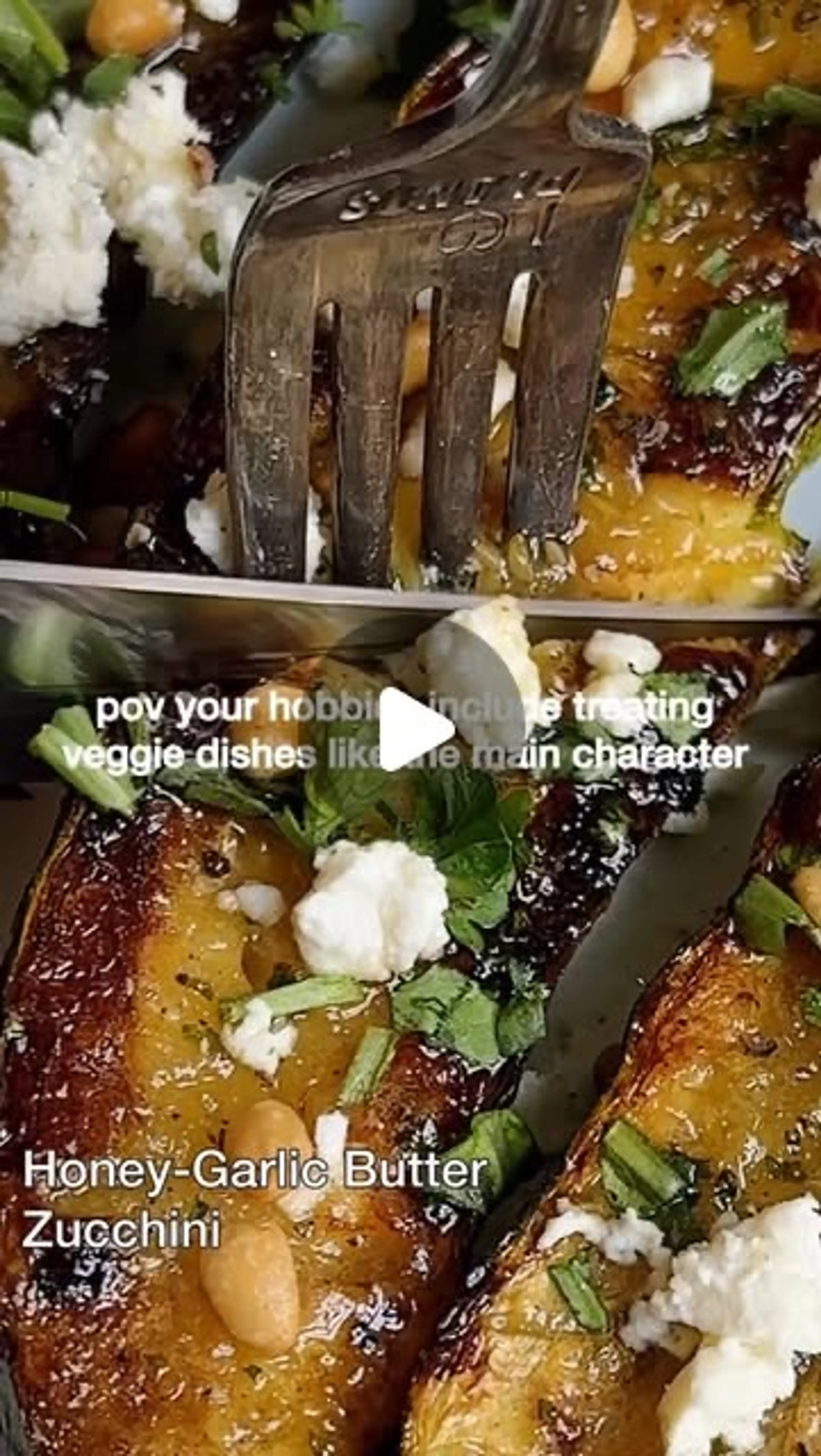 Honey-garlic Butter Zucchini! One of My Most Viral Recipes f